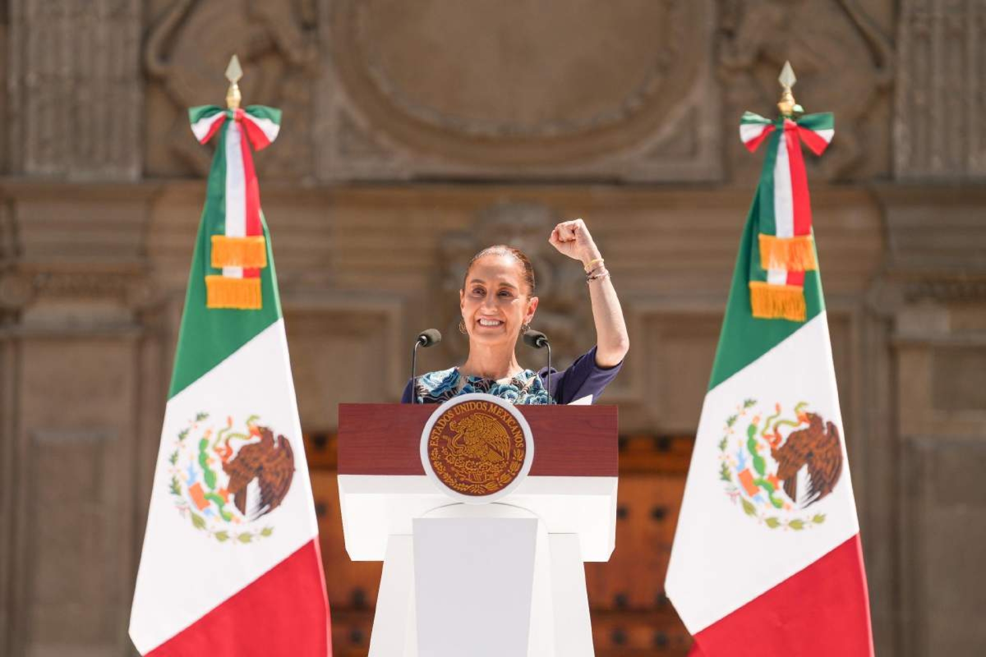 'Somos optimistas': Claudia Sheinbaum