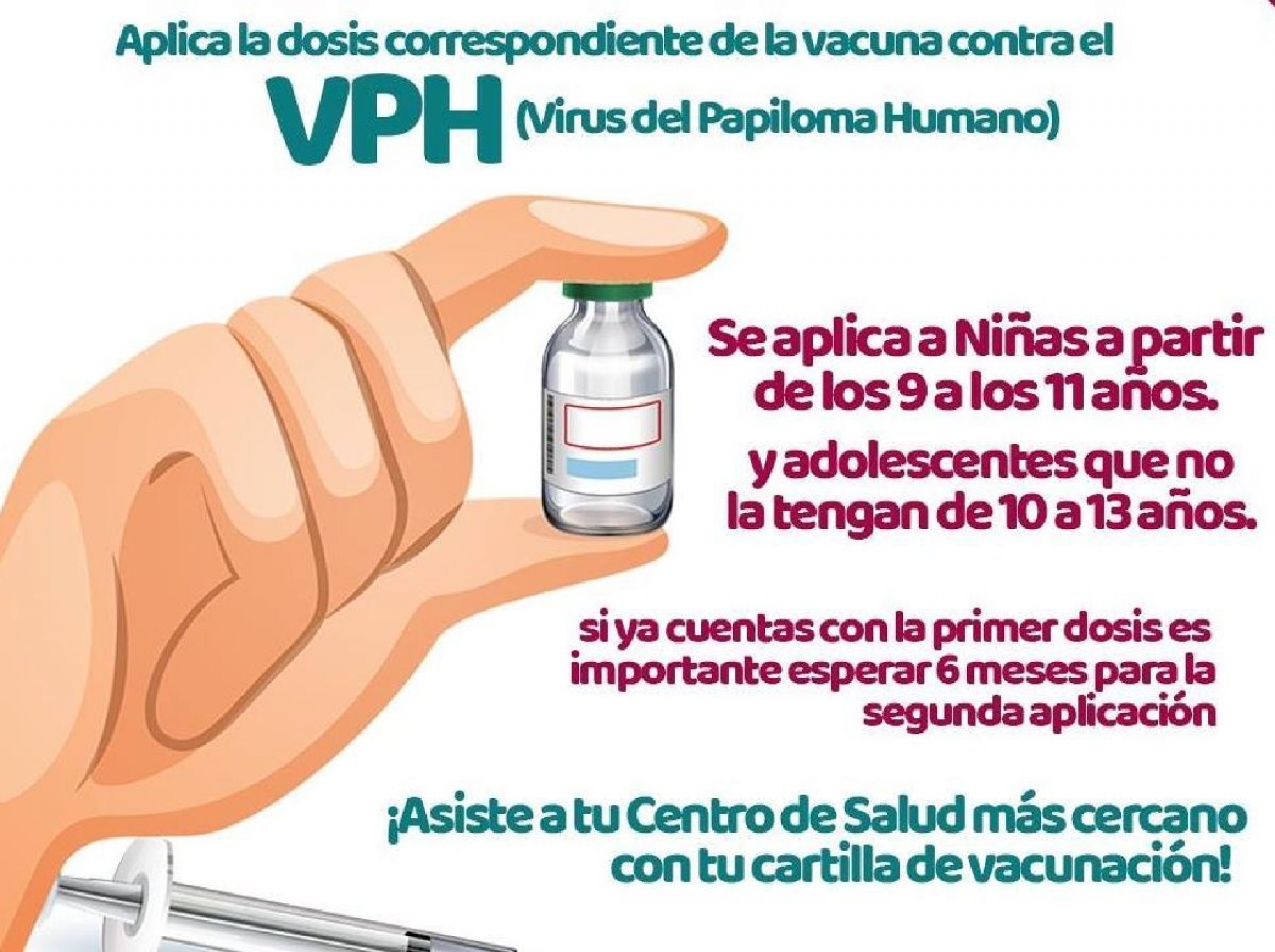 Llaman a vacunar a las niñas contra el VPH