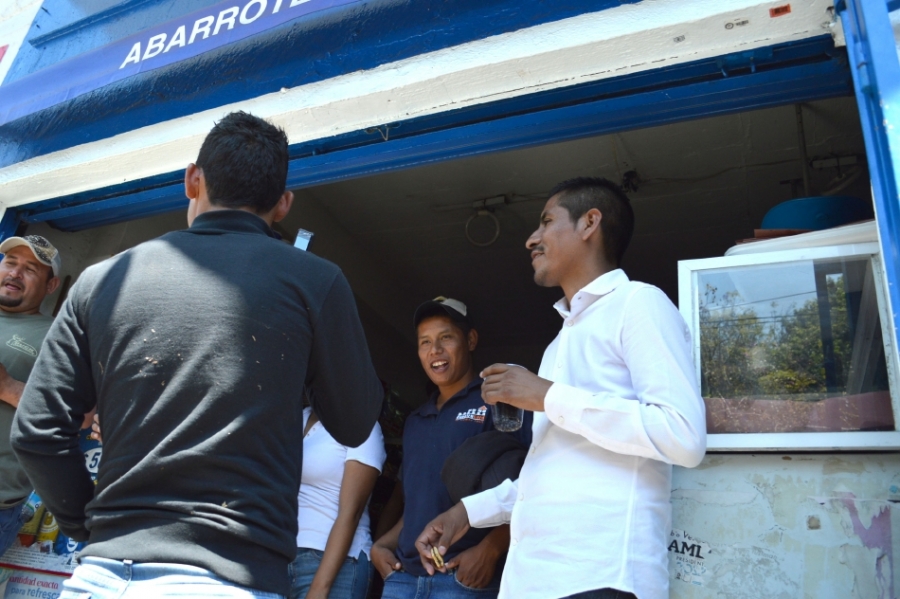 Merodea plantón de campesinos ex alcalde Jorge Martínez Urioso