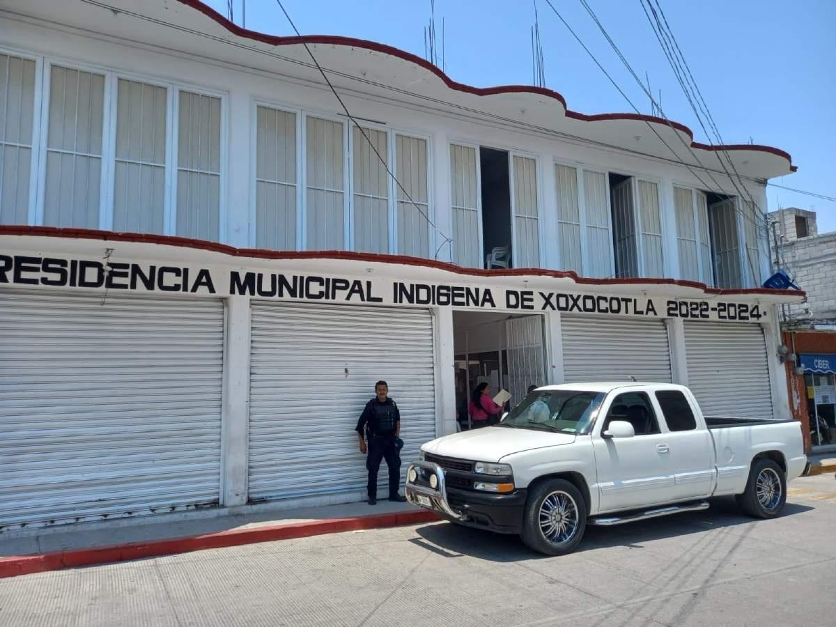 No han pagado la renta de la presidencia municipal de Xoxocotla