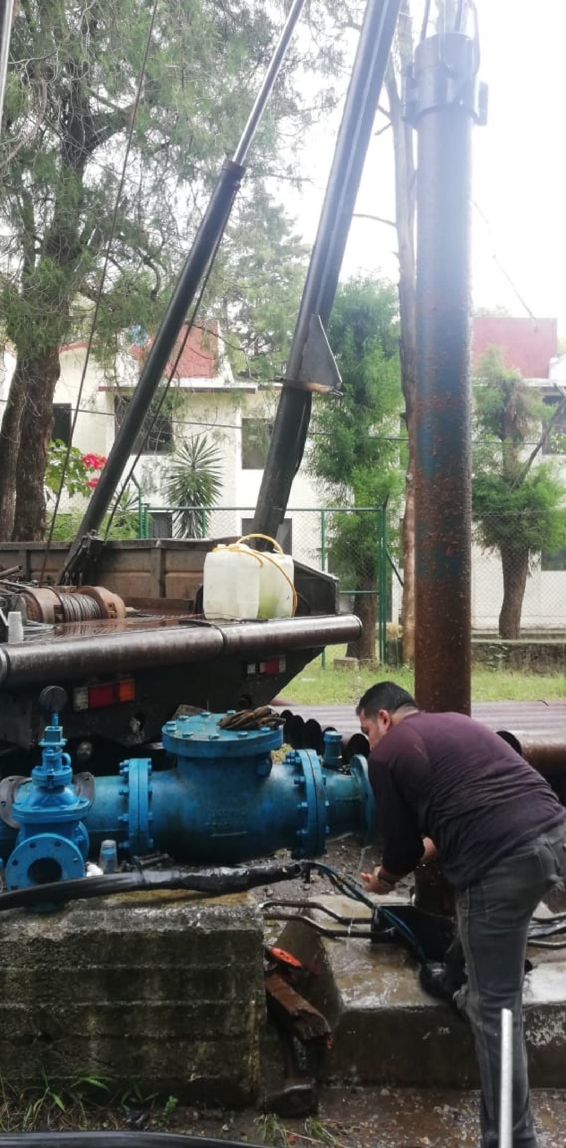 Trabaja SAPAC para reactivar operación de los pozos de la 24va. Zona Militar