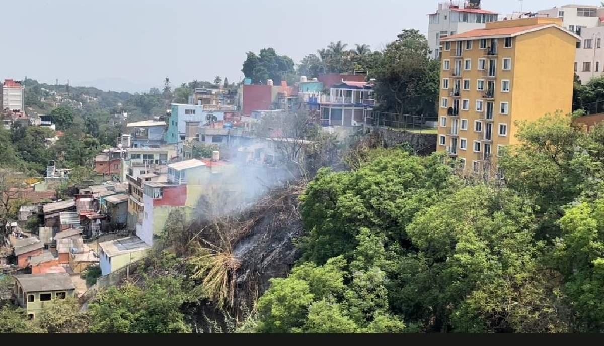 Provocó un incendio al quemar basura en San Antón