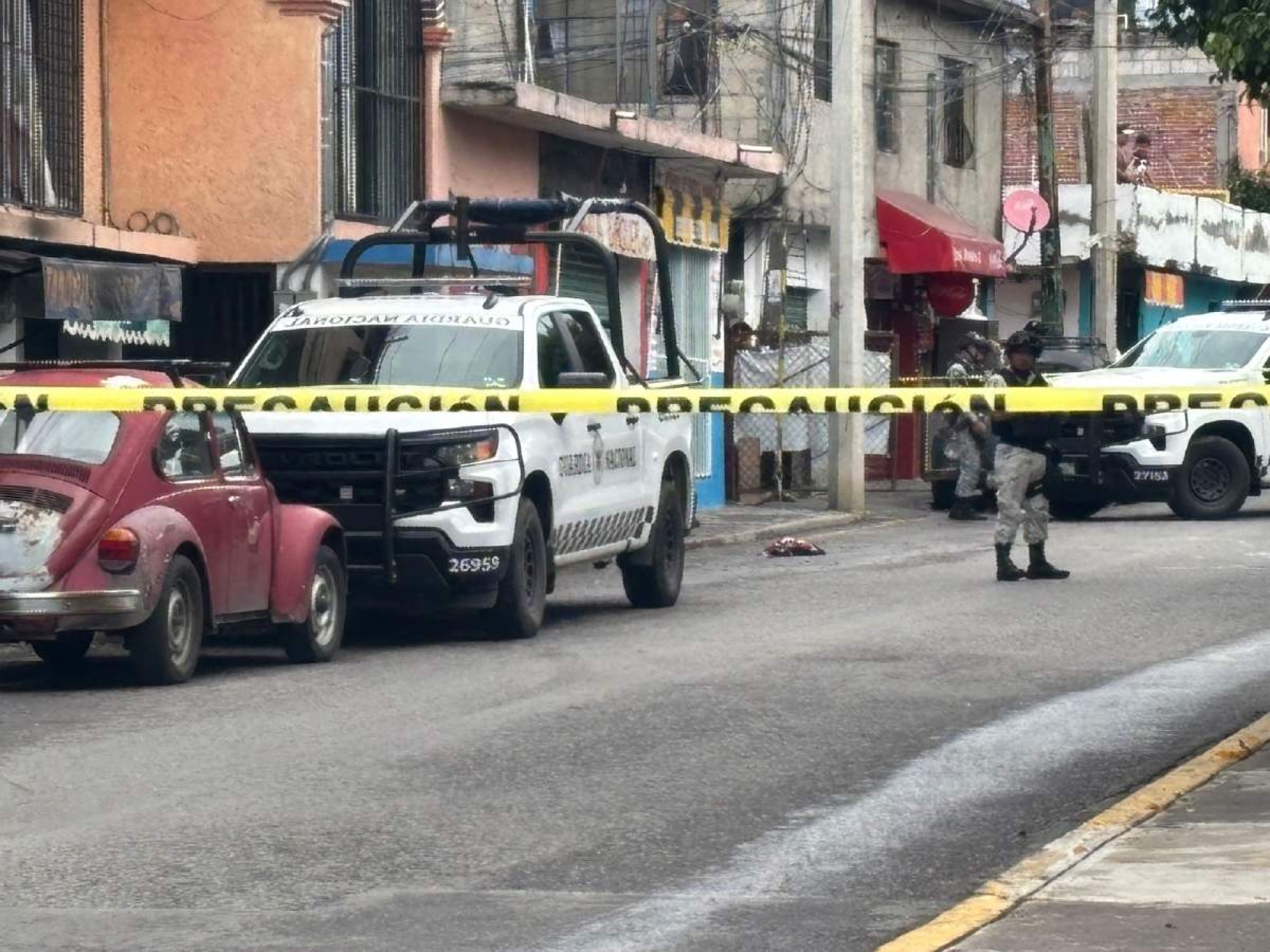 Tres baleados en la Lagunilla; uno murió