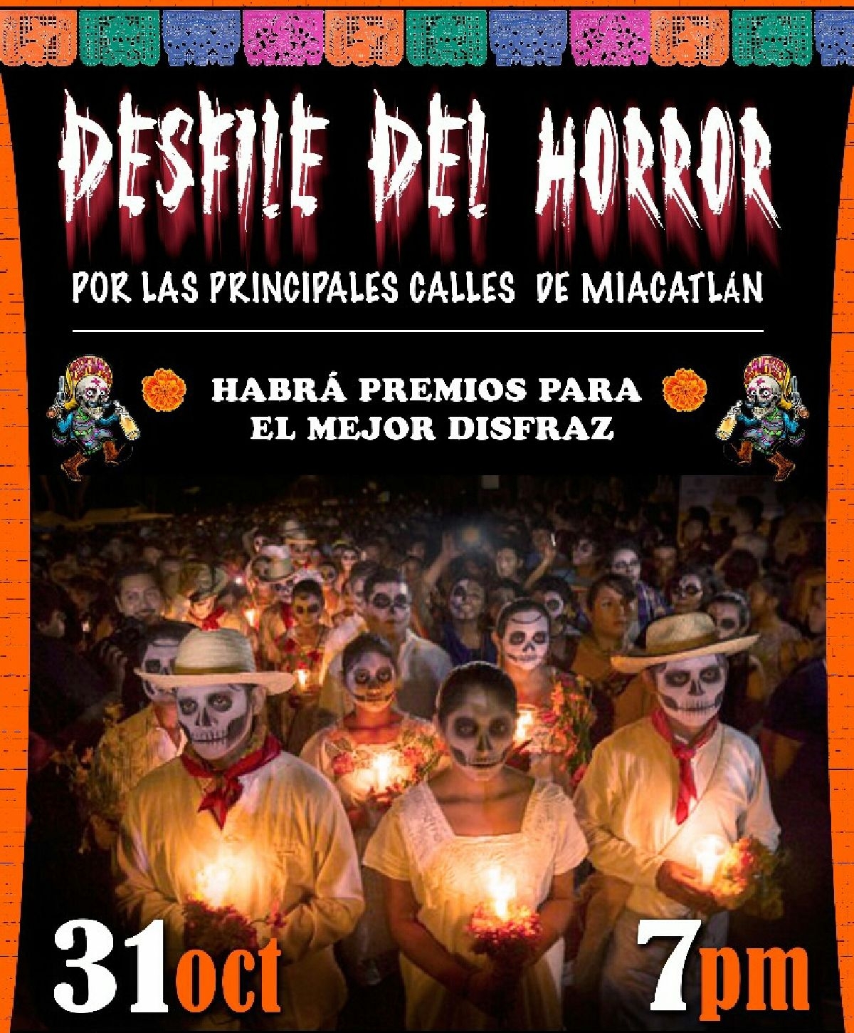 Impulsan municipios del poniente las tradiciones del Día de Muertos