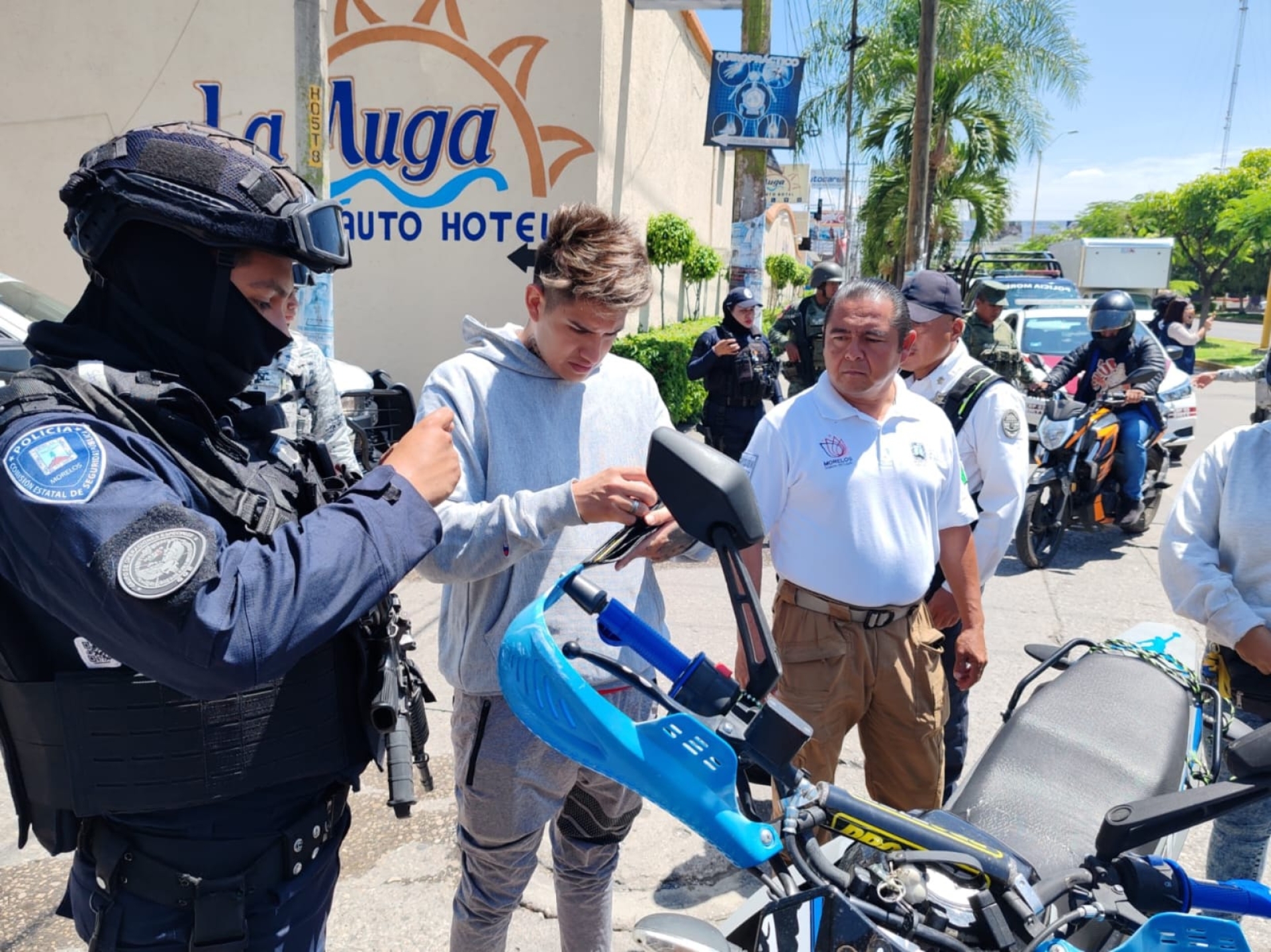Continúa SMyT con operativos 'Moto Segura 2024' en Morelos