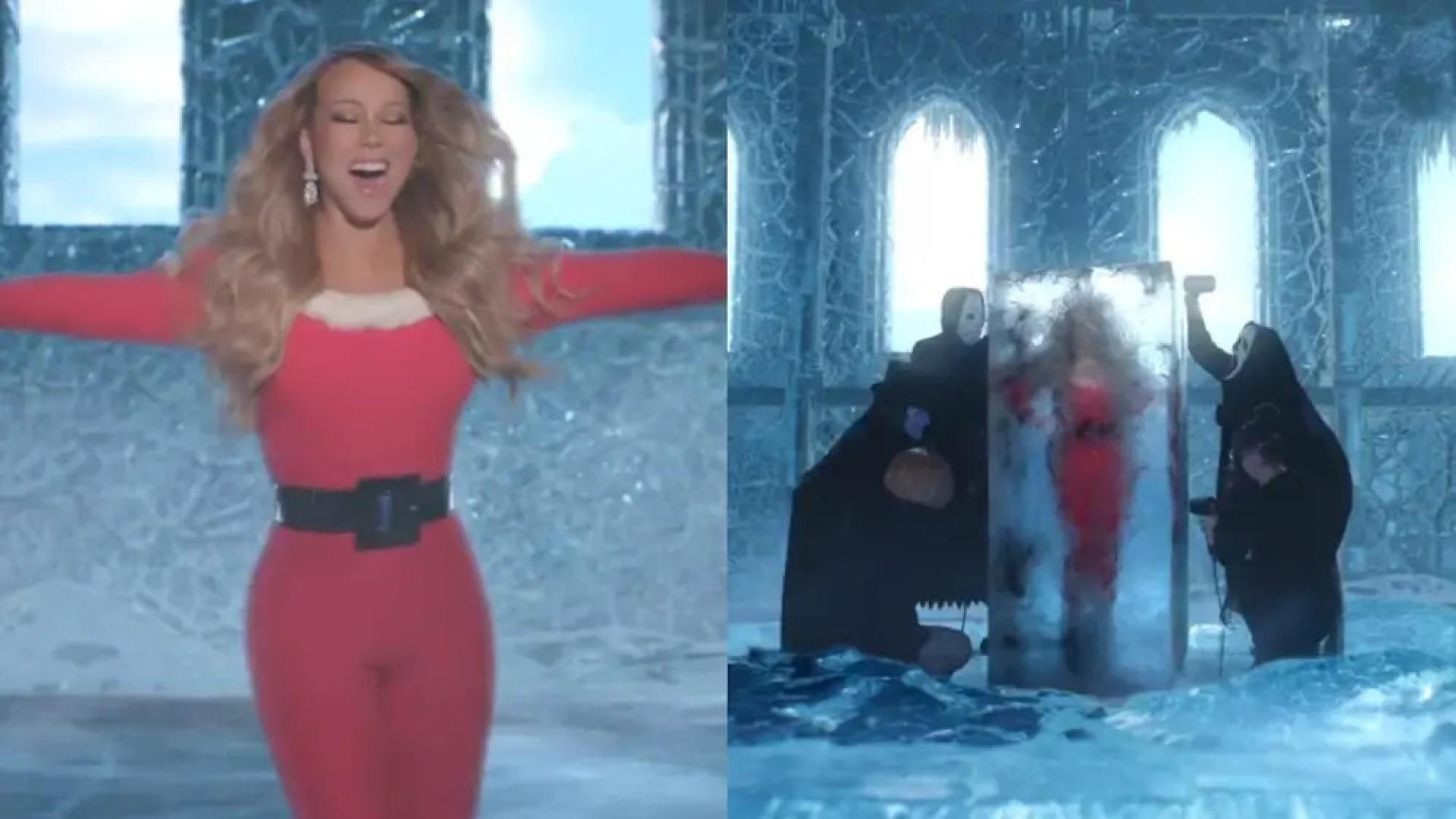 Mariah Carey 'descongela' la Navidad con su icónica canción de temporada