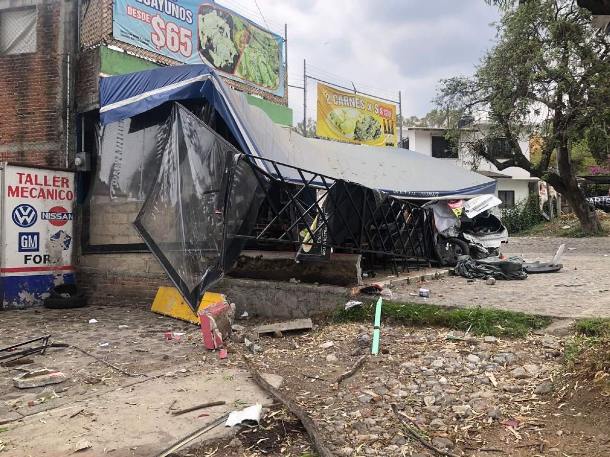Terrible accidente en Santa María