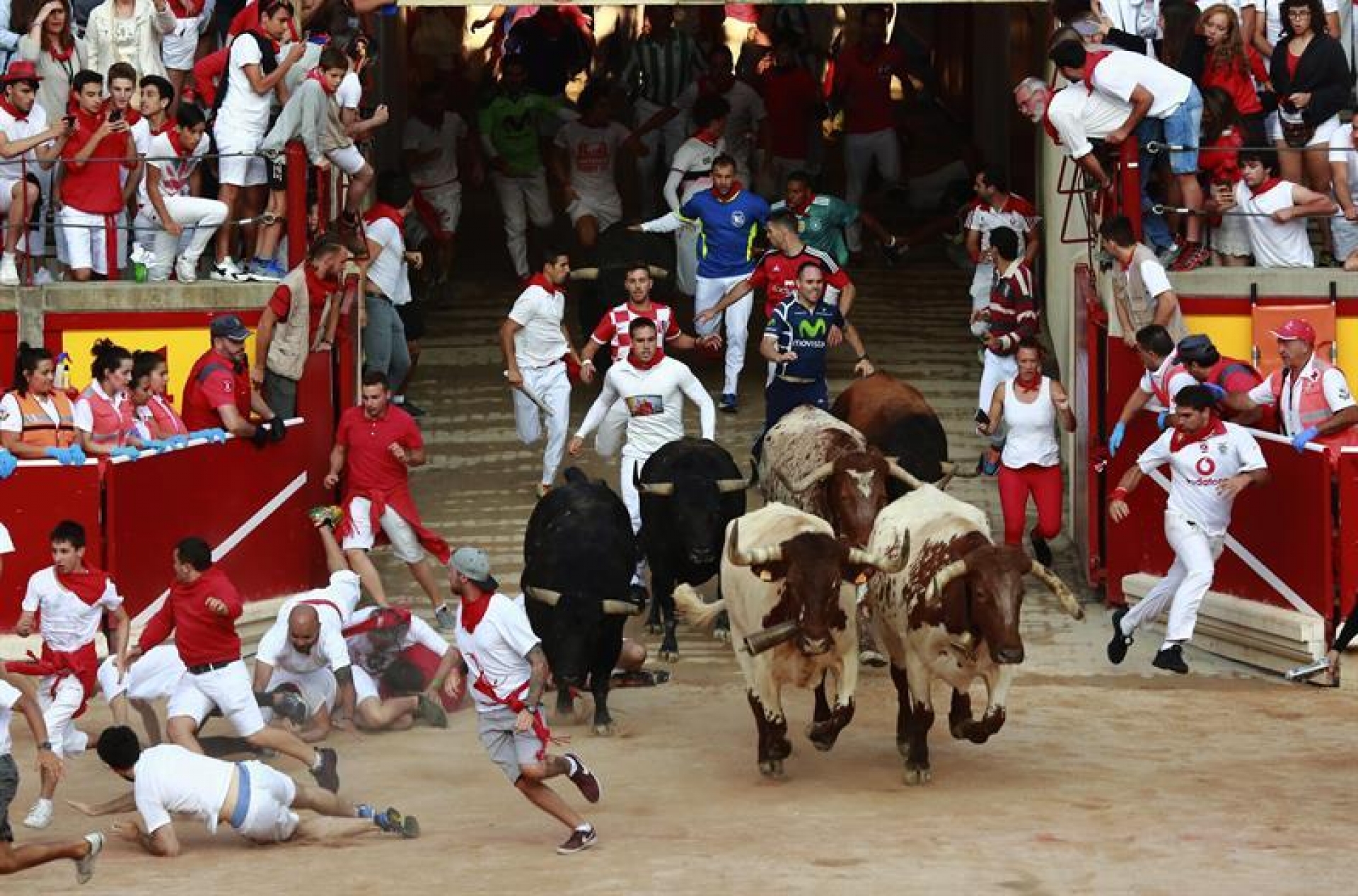 VIDEO: Cuarto encierro de San Fermín: Rápido y sin cornadas