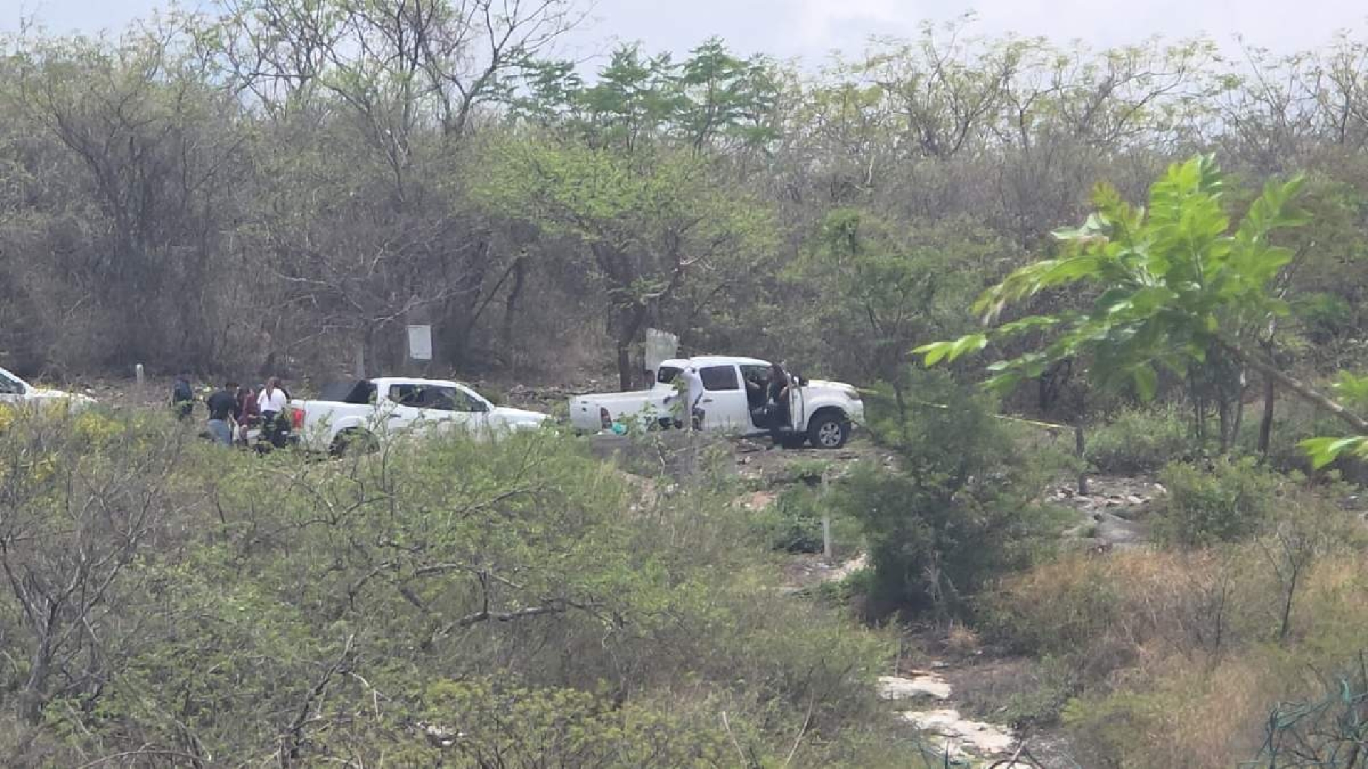 Lo mataron en un camino de terracería