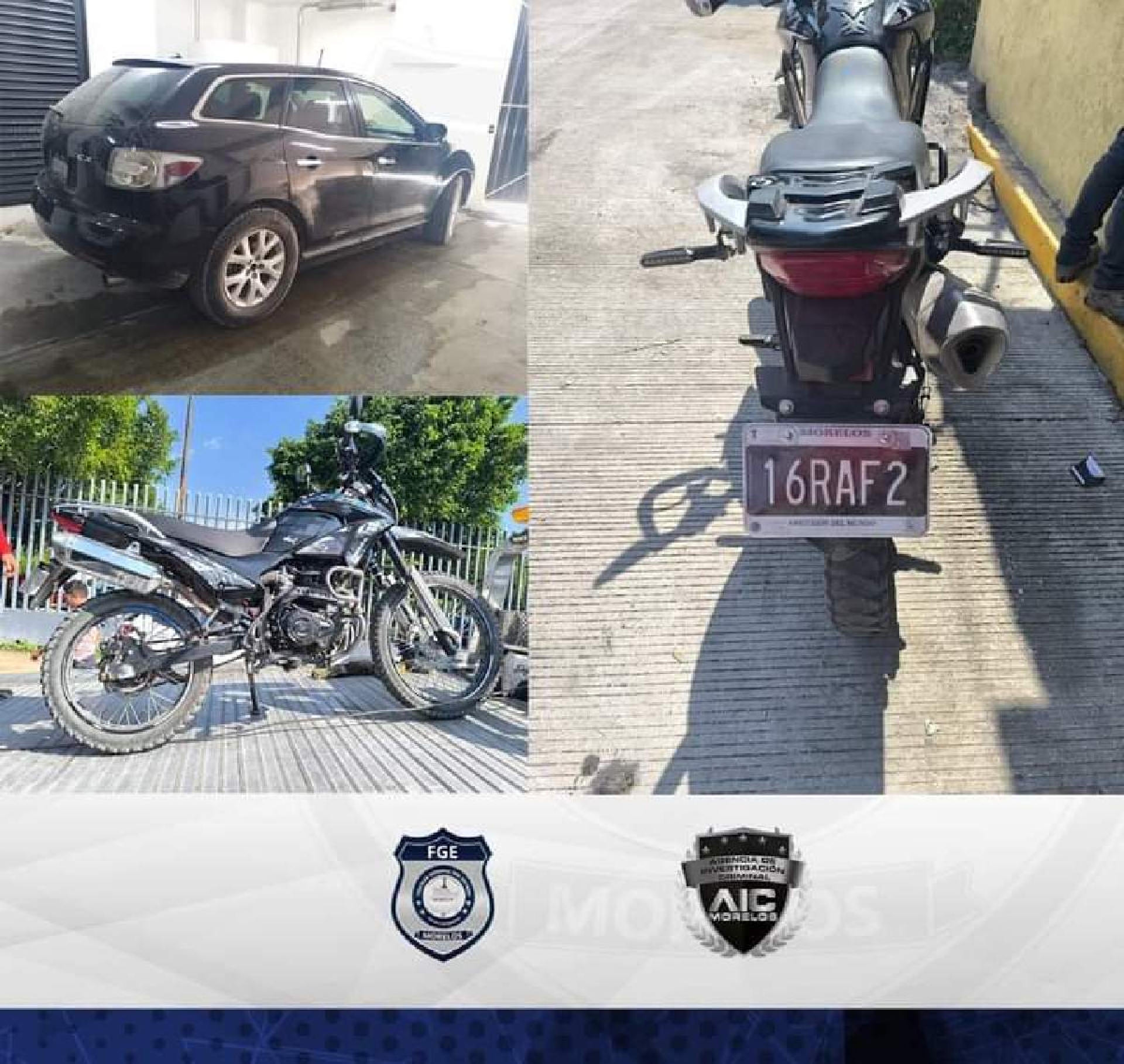 Hallan tres vehículos abandonados en la zona sur