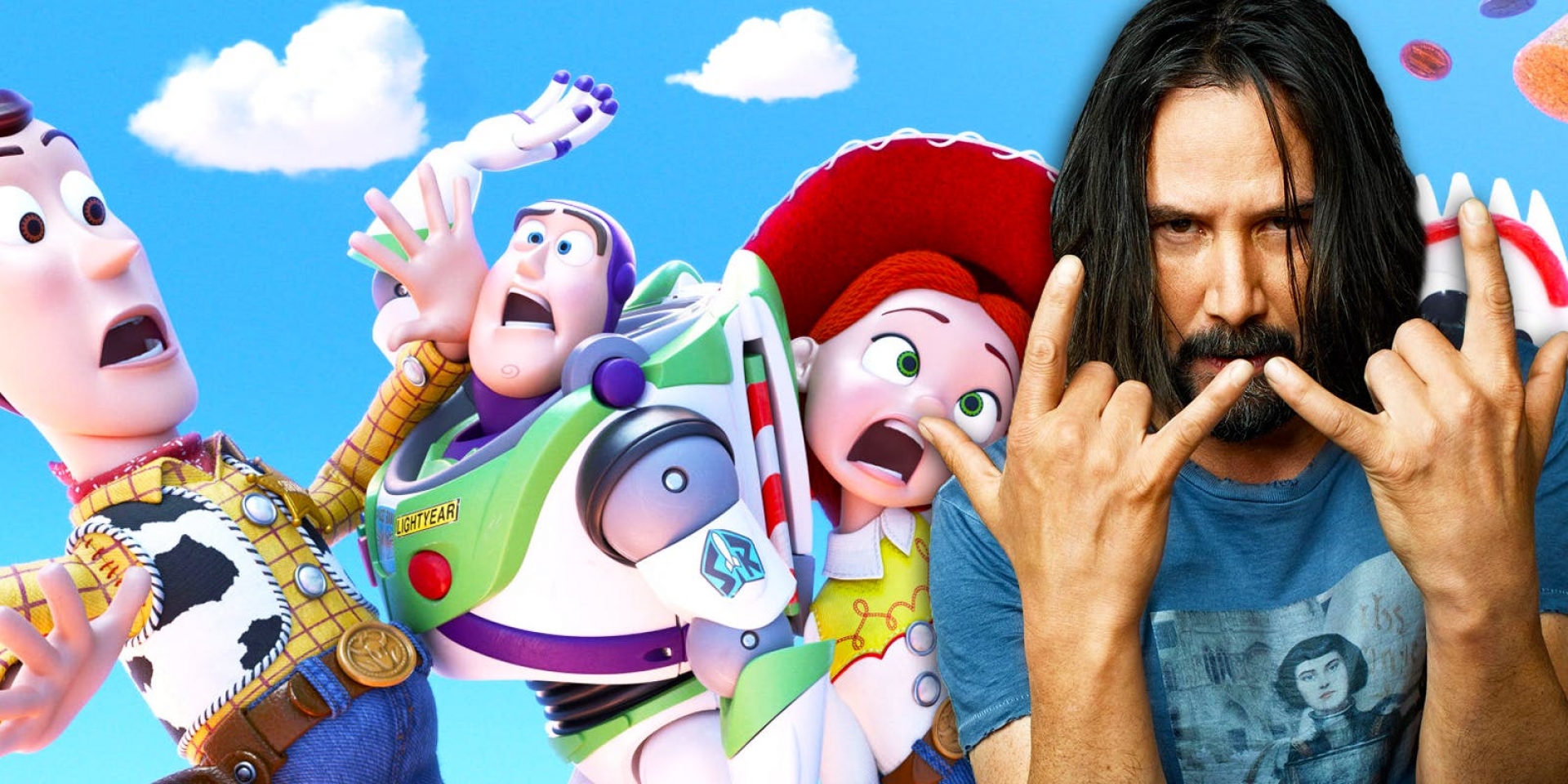 Keanu Reeves es la voz de un nuevo personaje en ‘Toy Story 4’