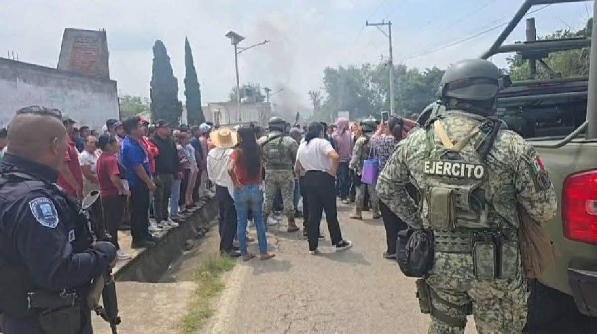 Se registra zafarrancho en Totolapan tras cateos