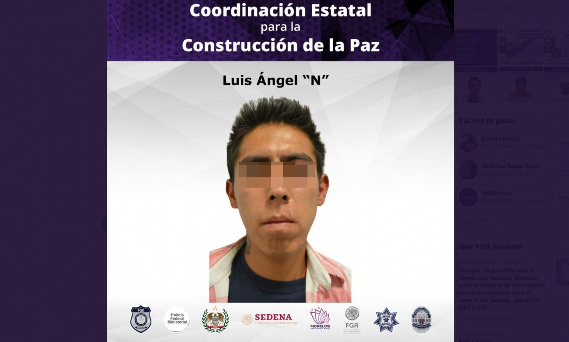 Sentencian a 50 años de prisión a un secuestrador