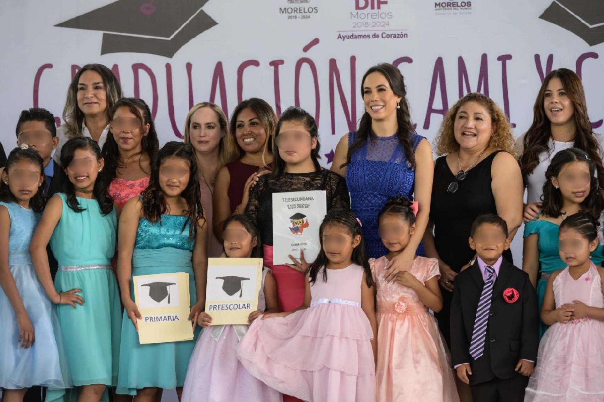 Encabeza Natália Rezende clausura de ciclo escolar en Centros de Asistencia Social