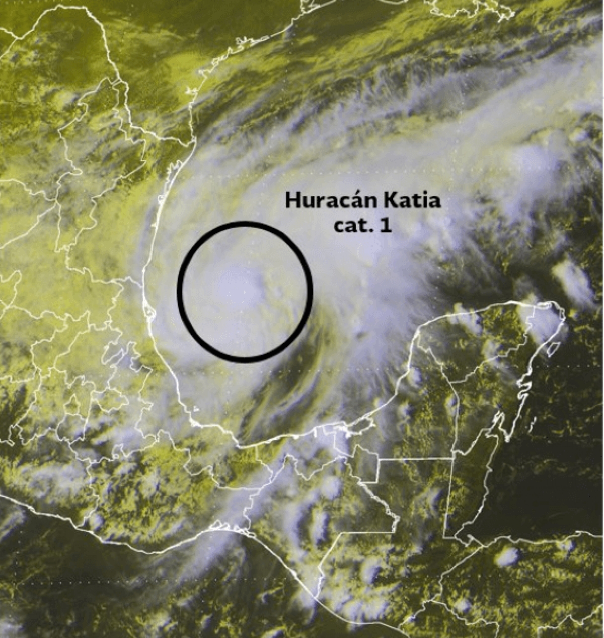 Peña Nieto ordena activar el PlanMx ante el impacto del huracán ‘Katia’