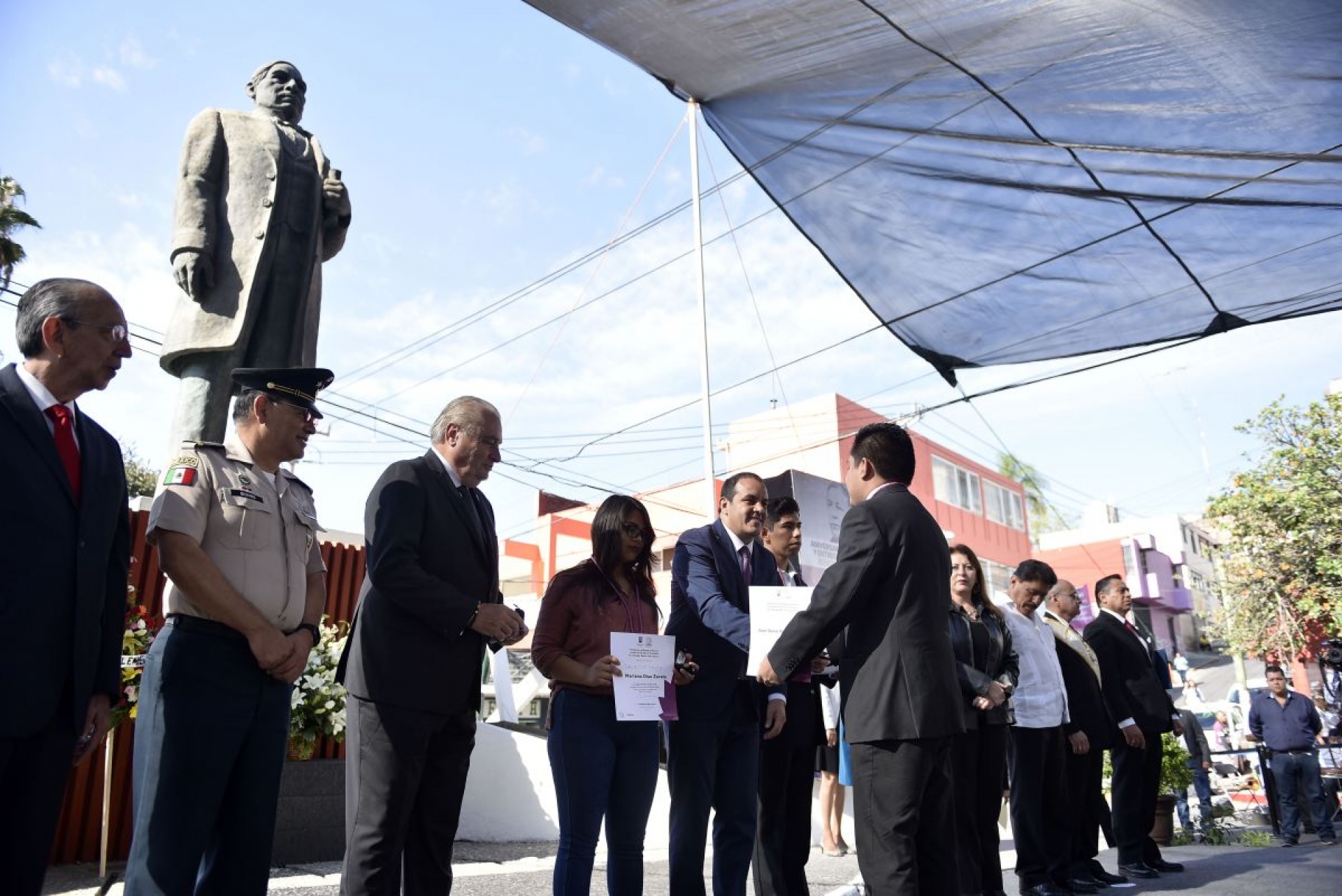 Legado de Benito Juárez vive y está presente: Cuauhtémoc Blanco