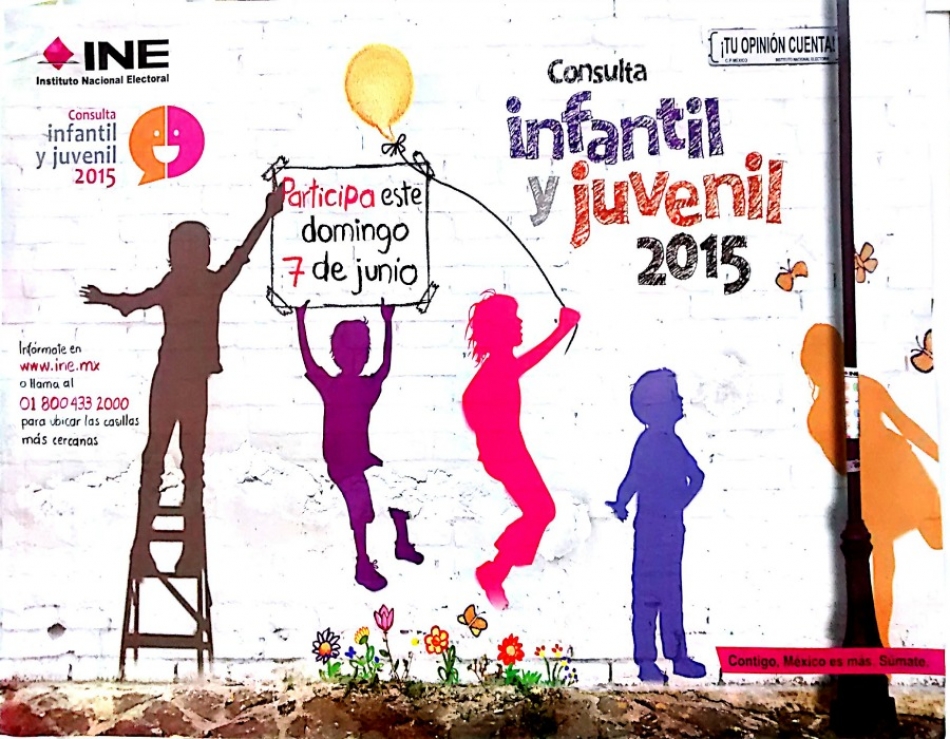 Llama INE a niños para participar en consulta infantil y juvenil