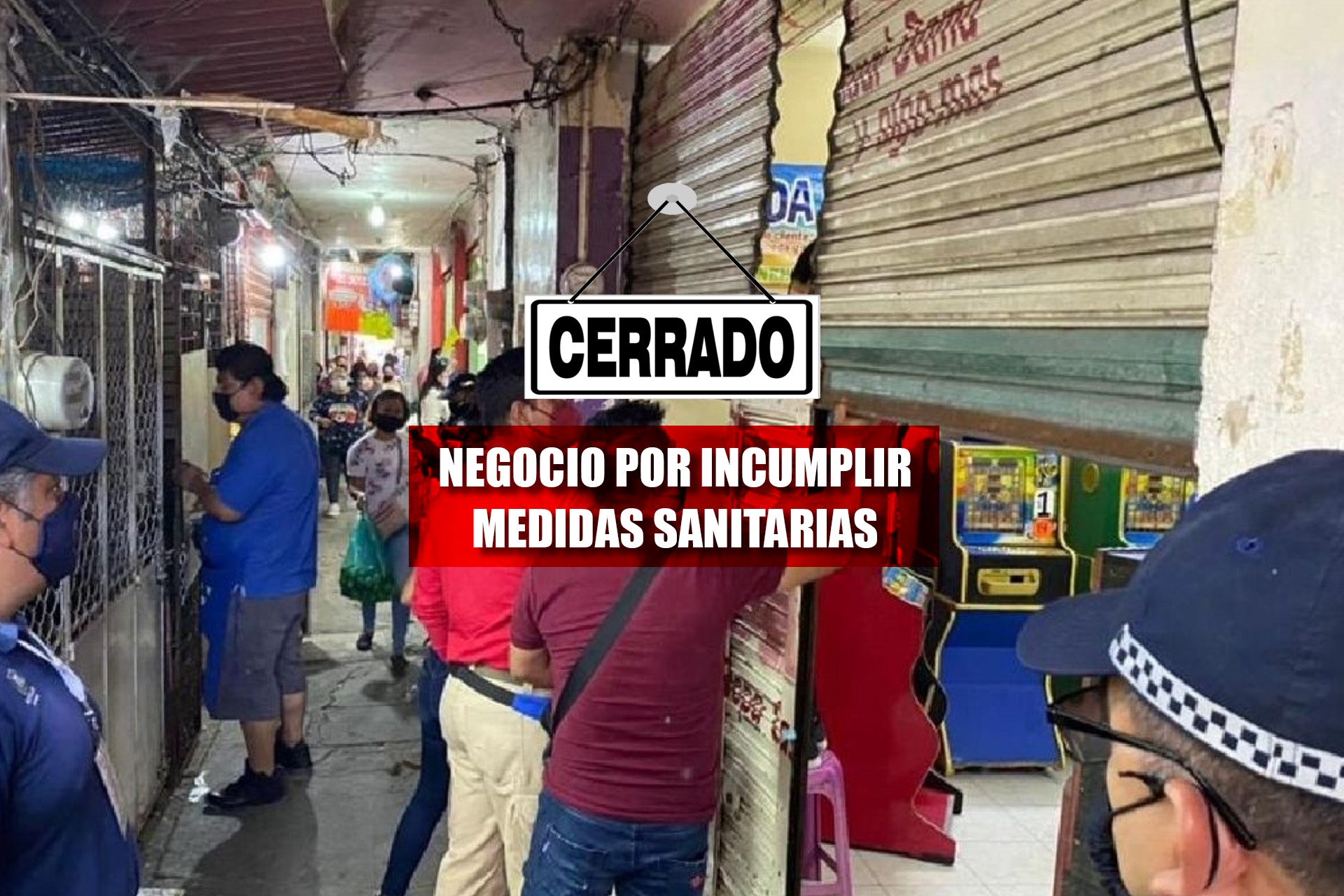 Cierran cinco negocios de Jojutla por incumplir medidas sanitarias