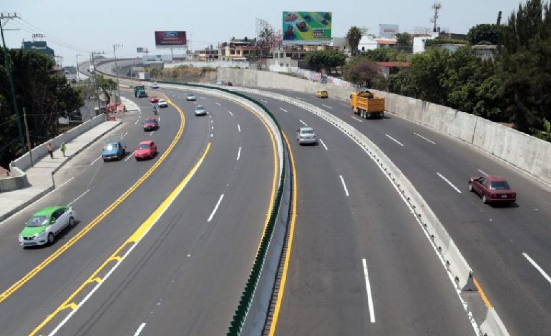 Nuevo hundimiento en el Paso Exprés; la SCT anuncia que fue reparado