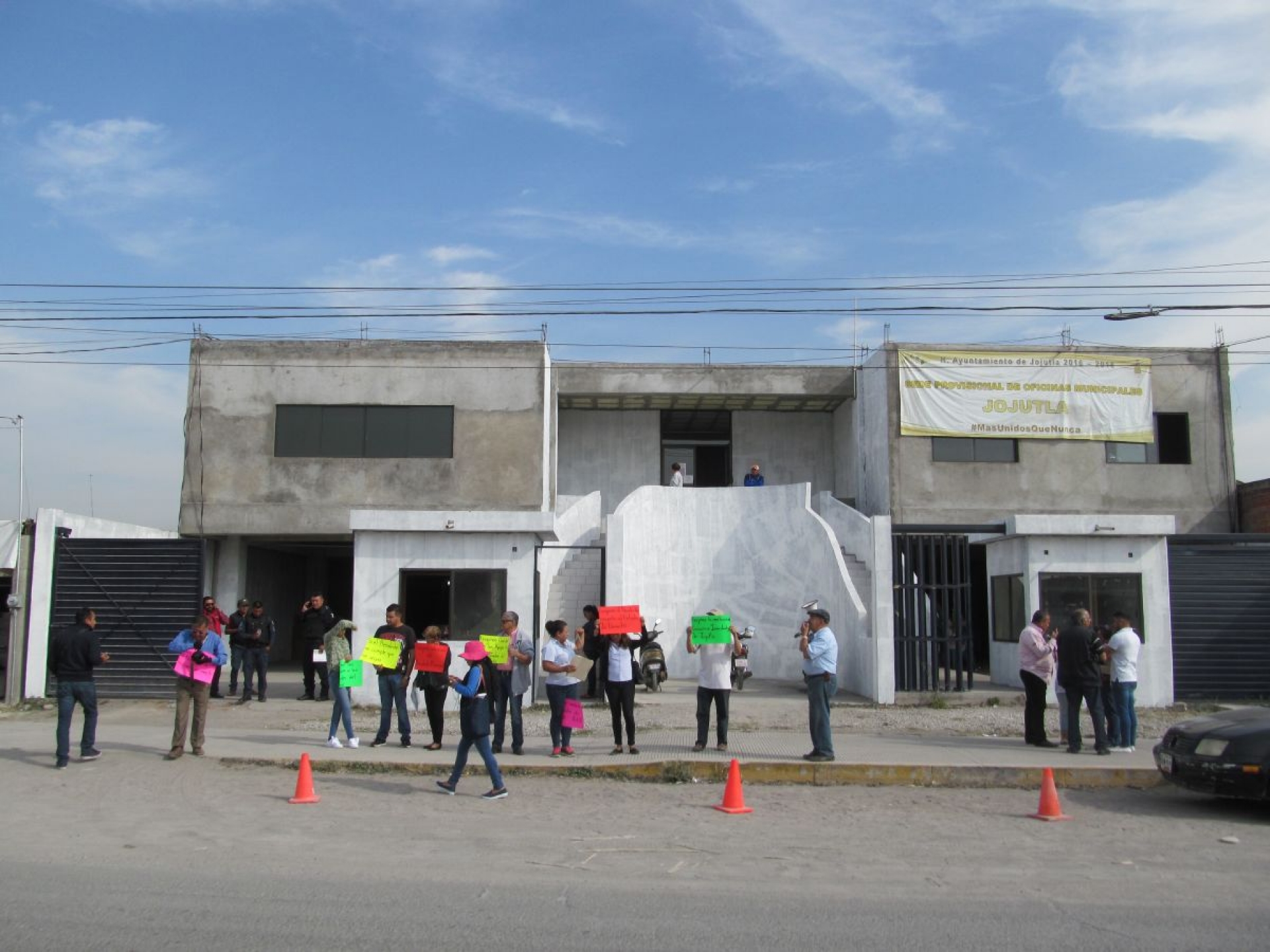 Inoperante, 50% del Ayuntamiento de Jojutla tras el sismo