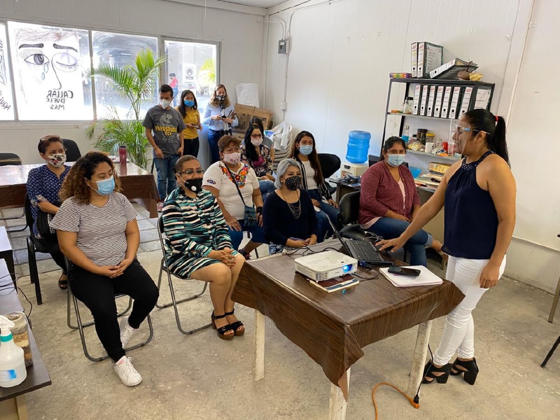 Imparte la CDHEM taller de valores a funcionarios de Jojutla