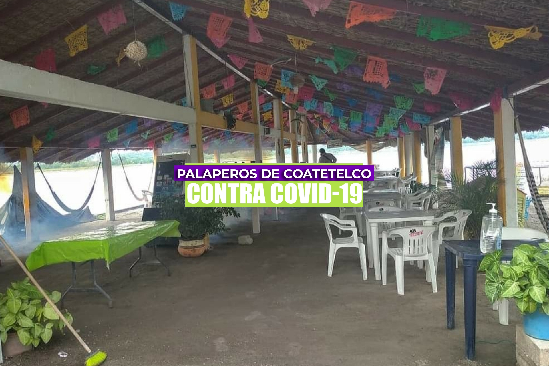 Palaperos de Coatetelco aseguran que respetan protocolos de salud