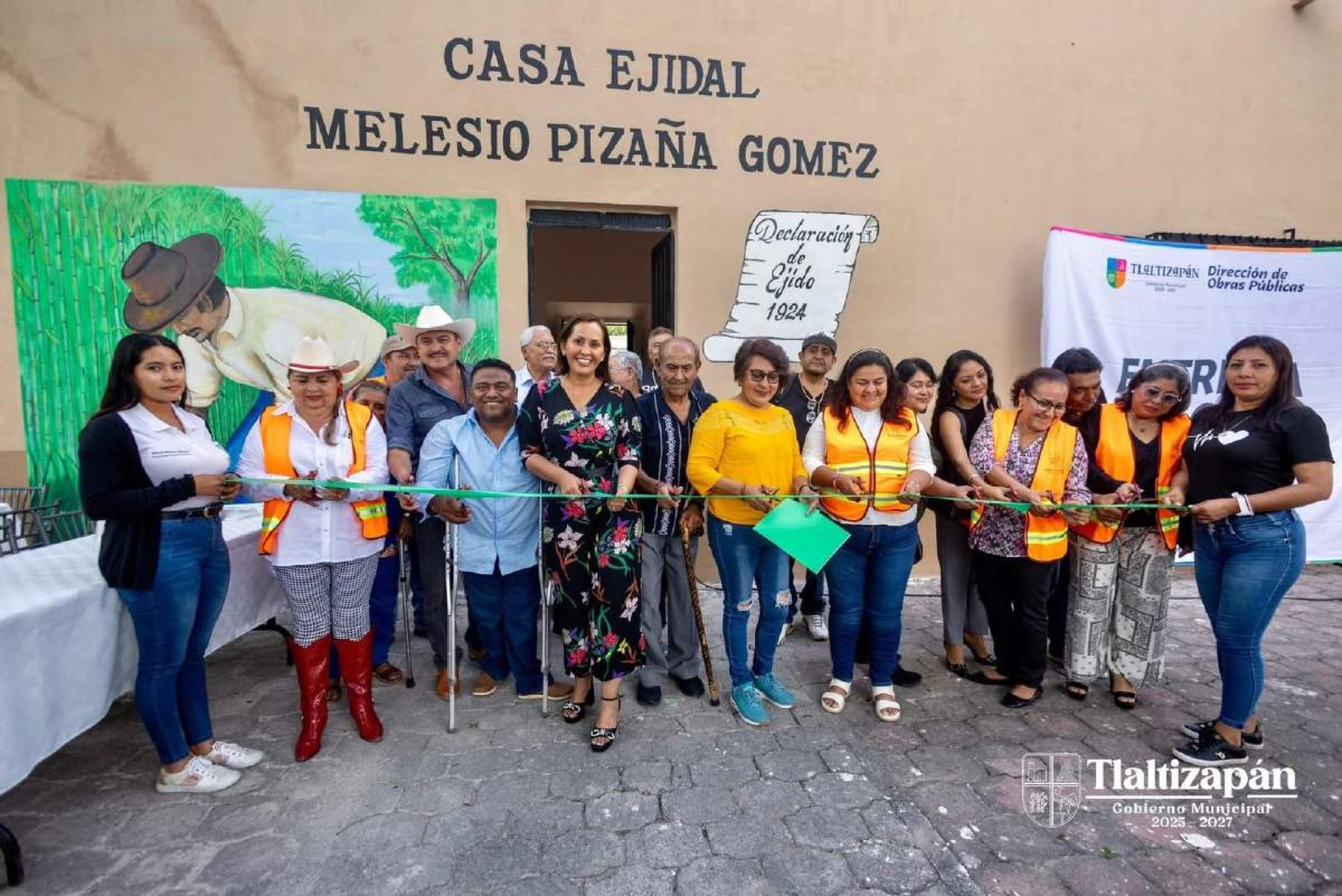 Reabren casa ejidal de comunidad de Tlaltizapán
