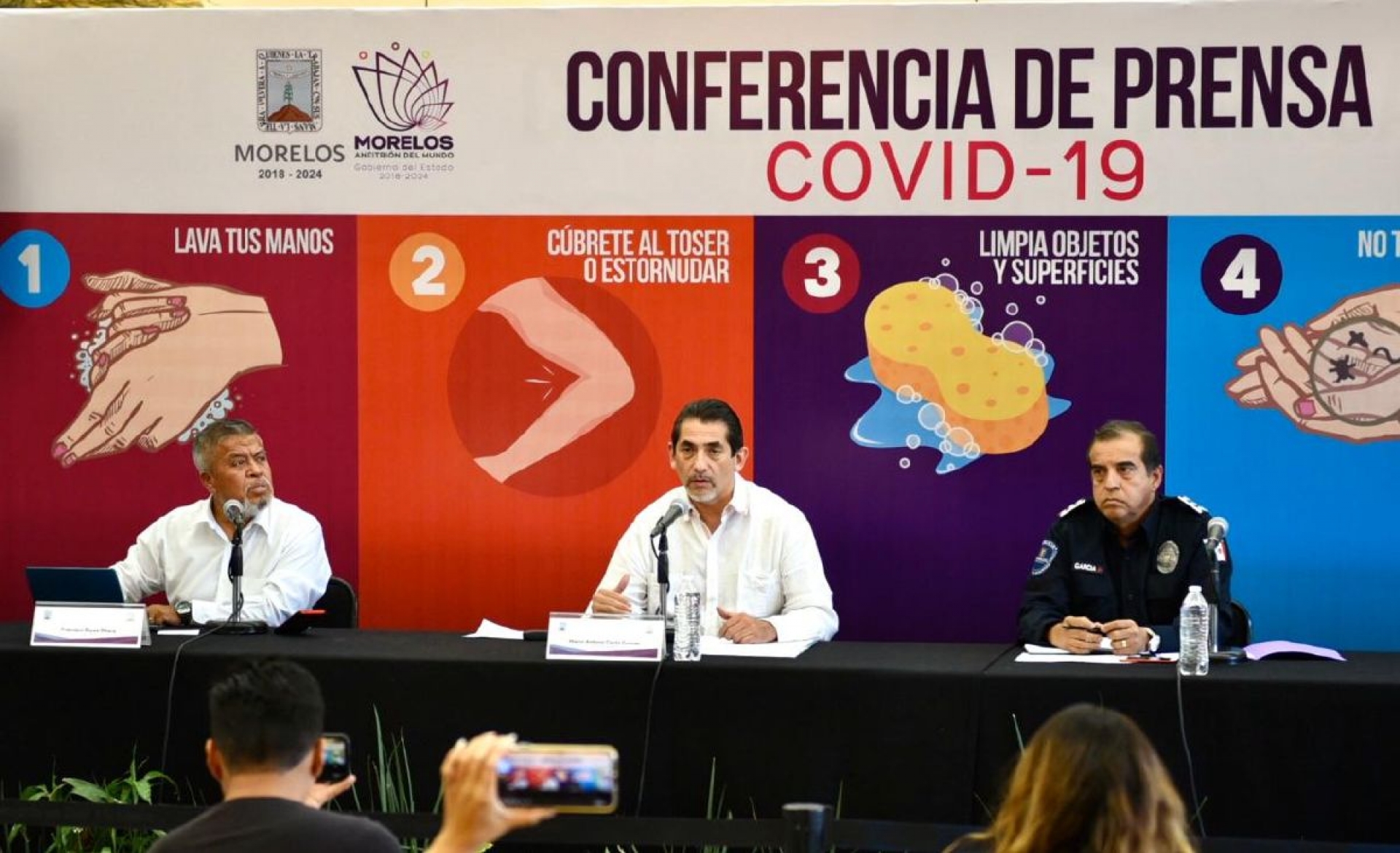 Ya son cinco los enfermos de Covid en Morelos