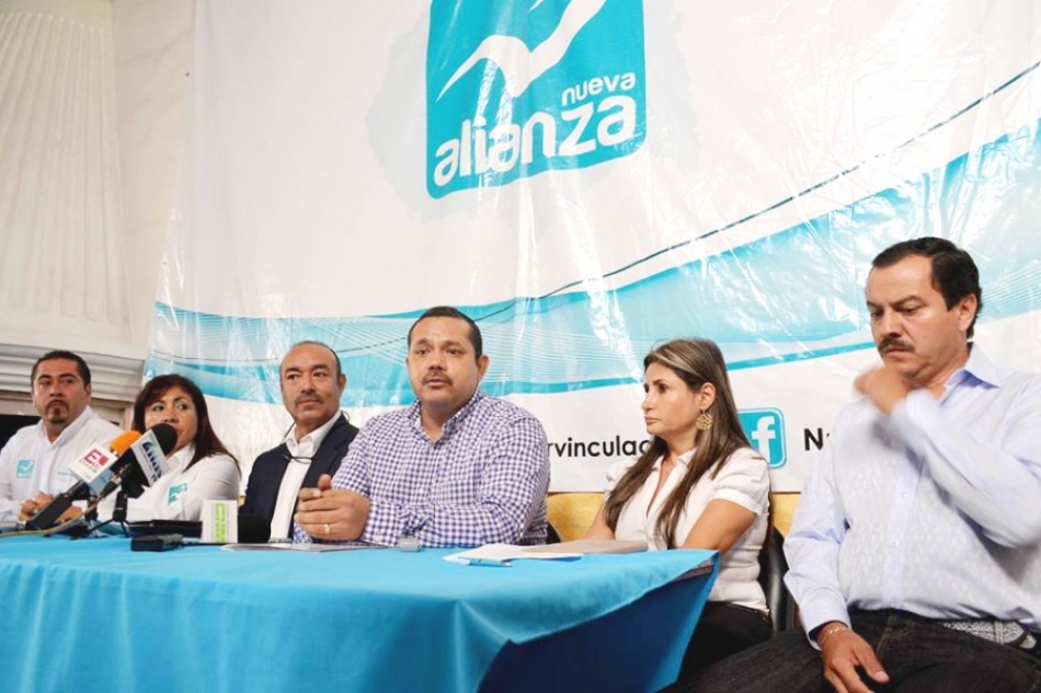 Candidatos de Nueva Alianza piden la intervención de fuerzas federales en Morelos
