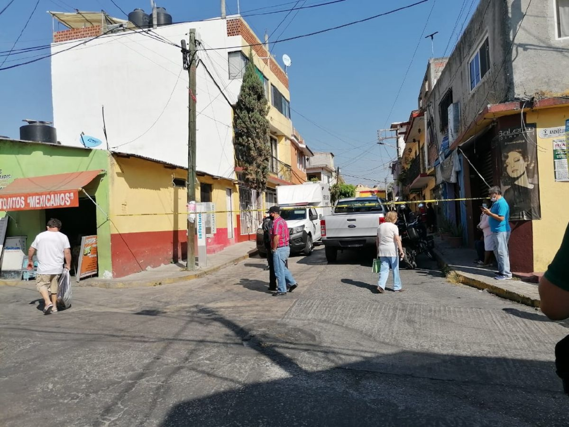 Falleció al caerse en una vivienda