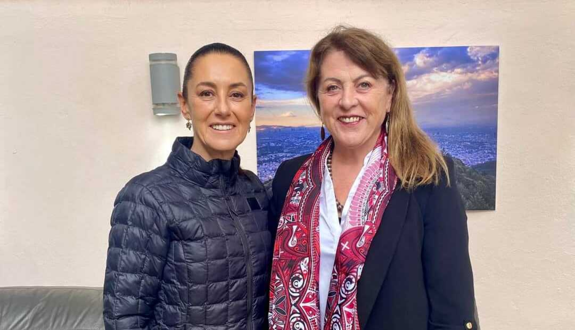 Seguridad y bienestar, prioridades de Margarita González Saravia y Claudia Sheinbaum