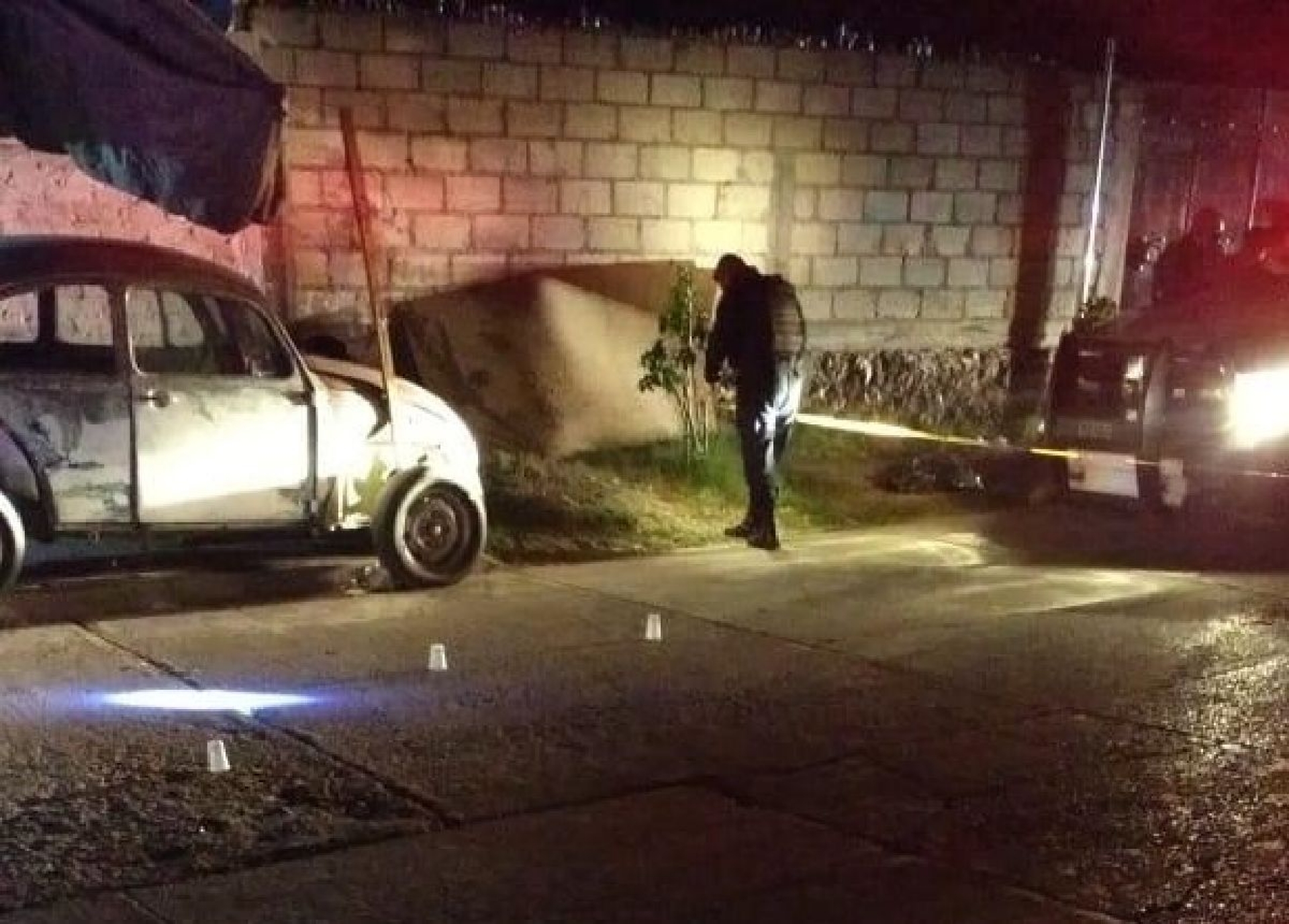 Balean a tres hombres en Yautepec; uno murió