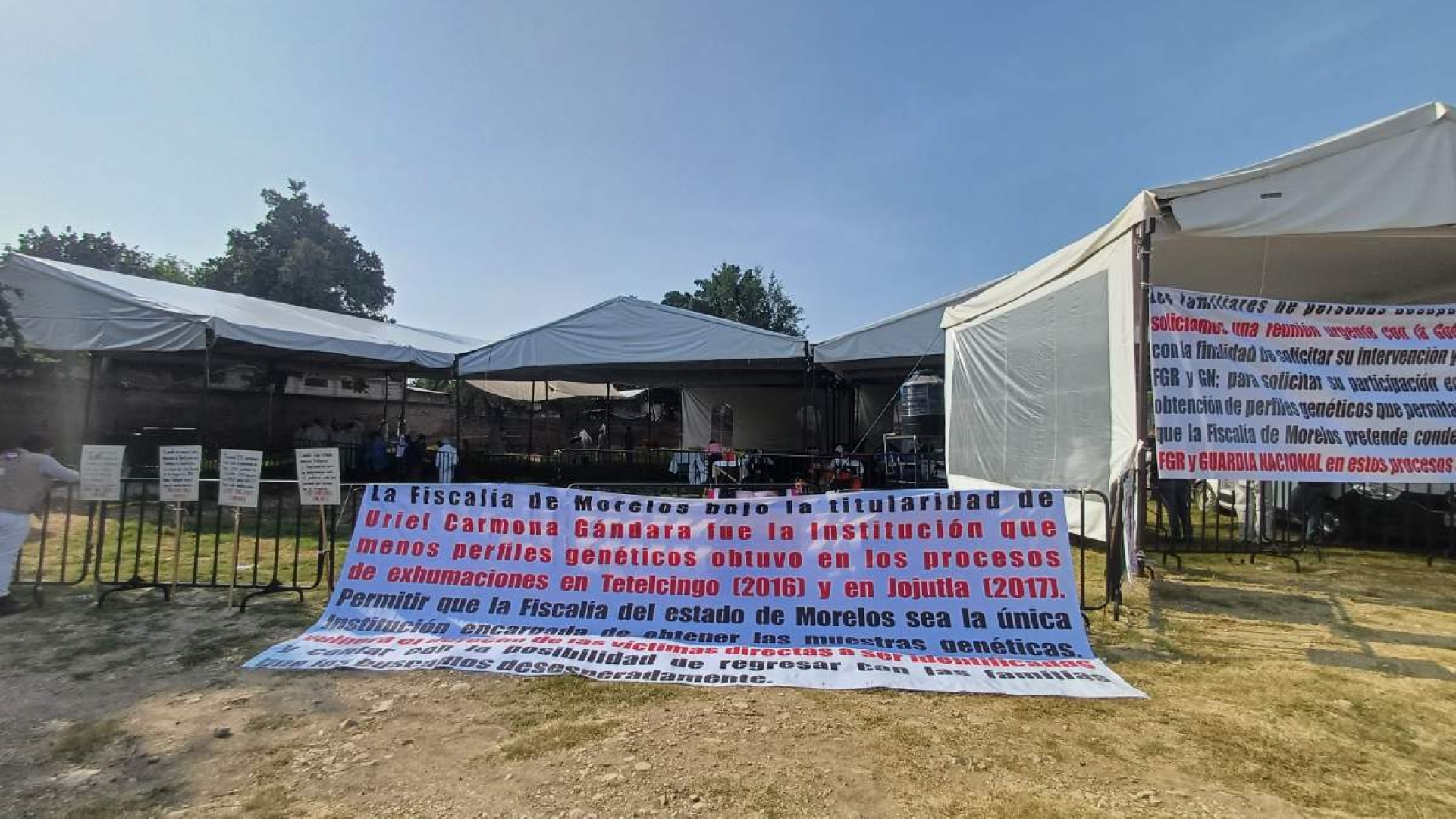 Reinicia la FGE exhumaciones en fosa de Jojutla