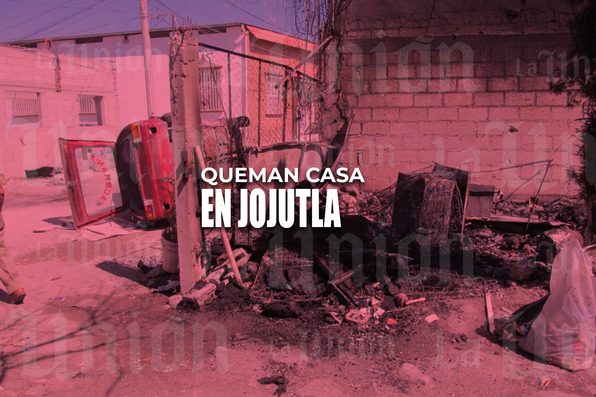 Intentan hacer justicia y queman una casa en colonia de Jojutla