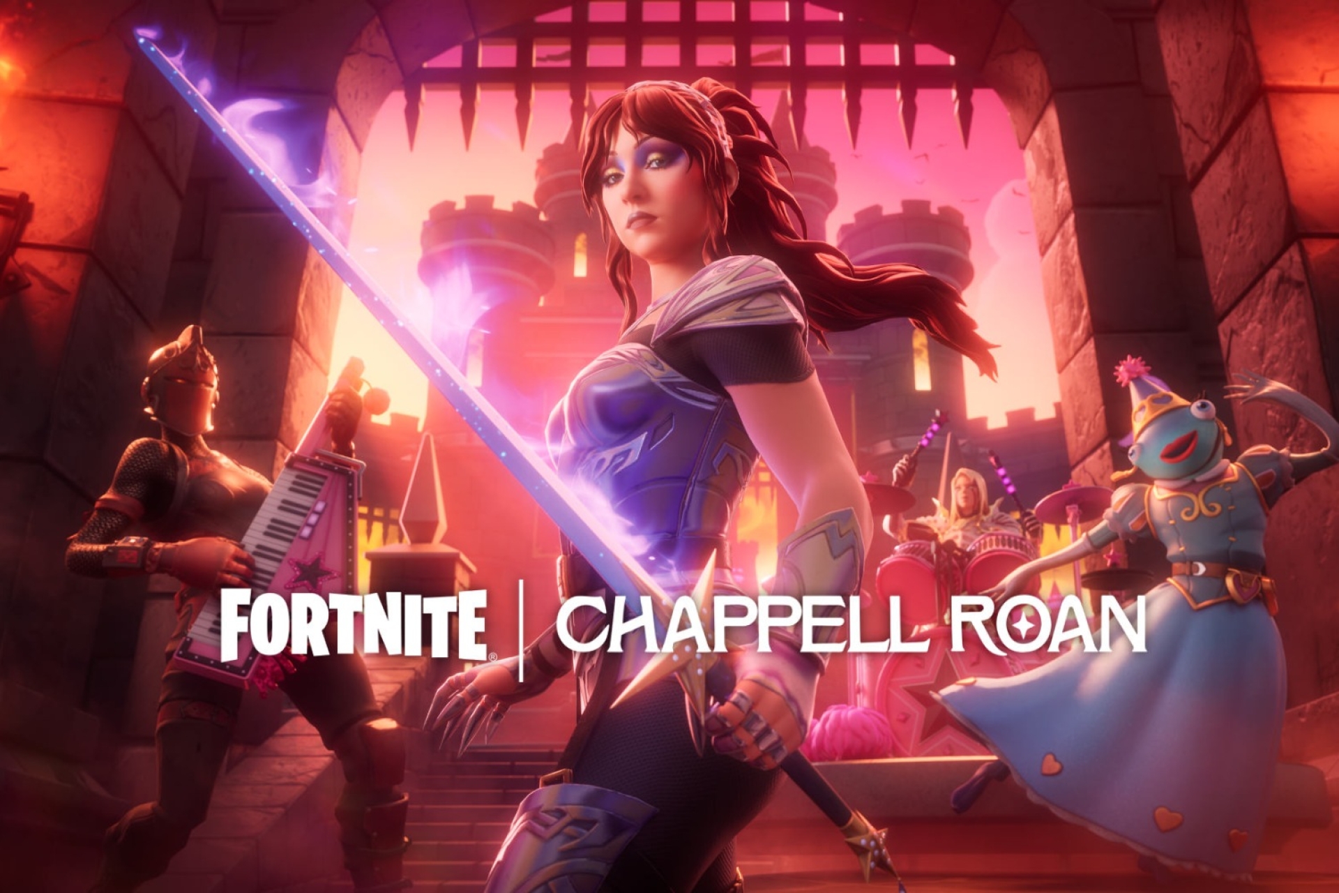 Chappell Roan se convierte en el ícono de la temporada 13 de Fortnite Festival