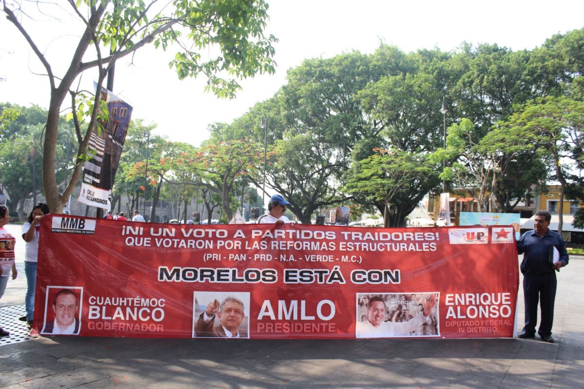 Profesores anuncian voto diferenciado y castigo a Morena