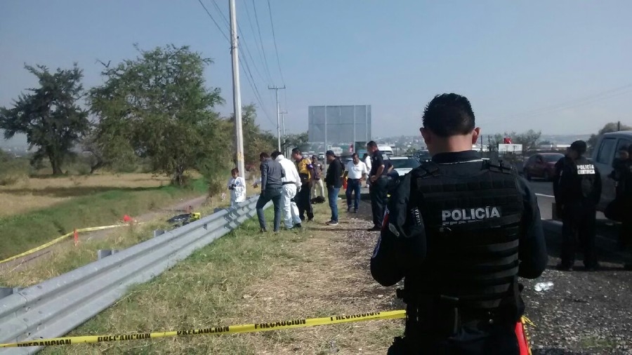 Abandonan un cadáver junto a la autopista