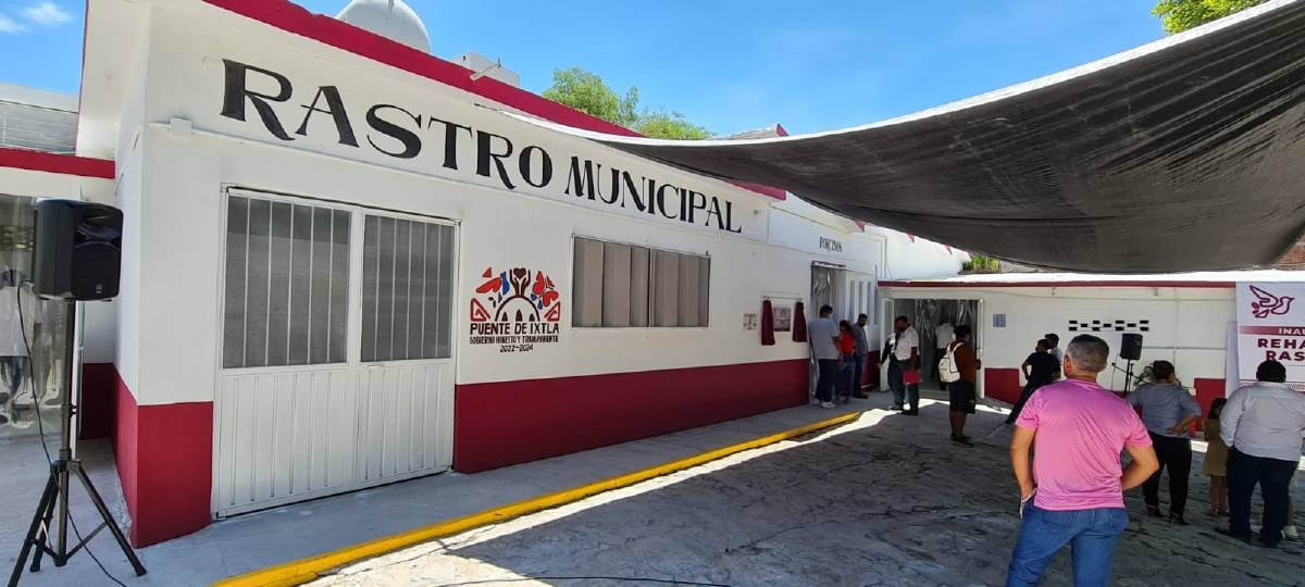 Rehabilitan el rastro municipal de Puente de Ixtla