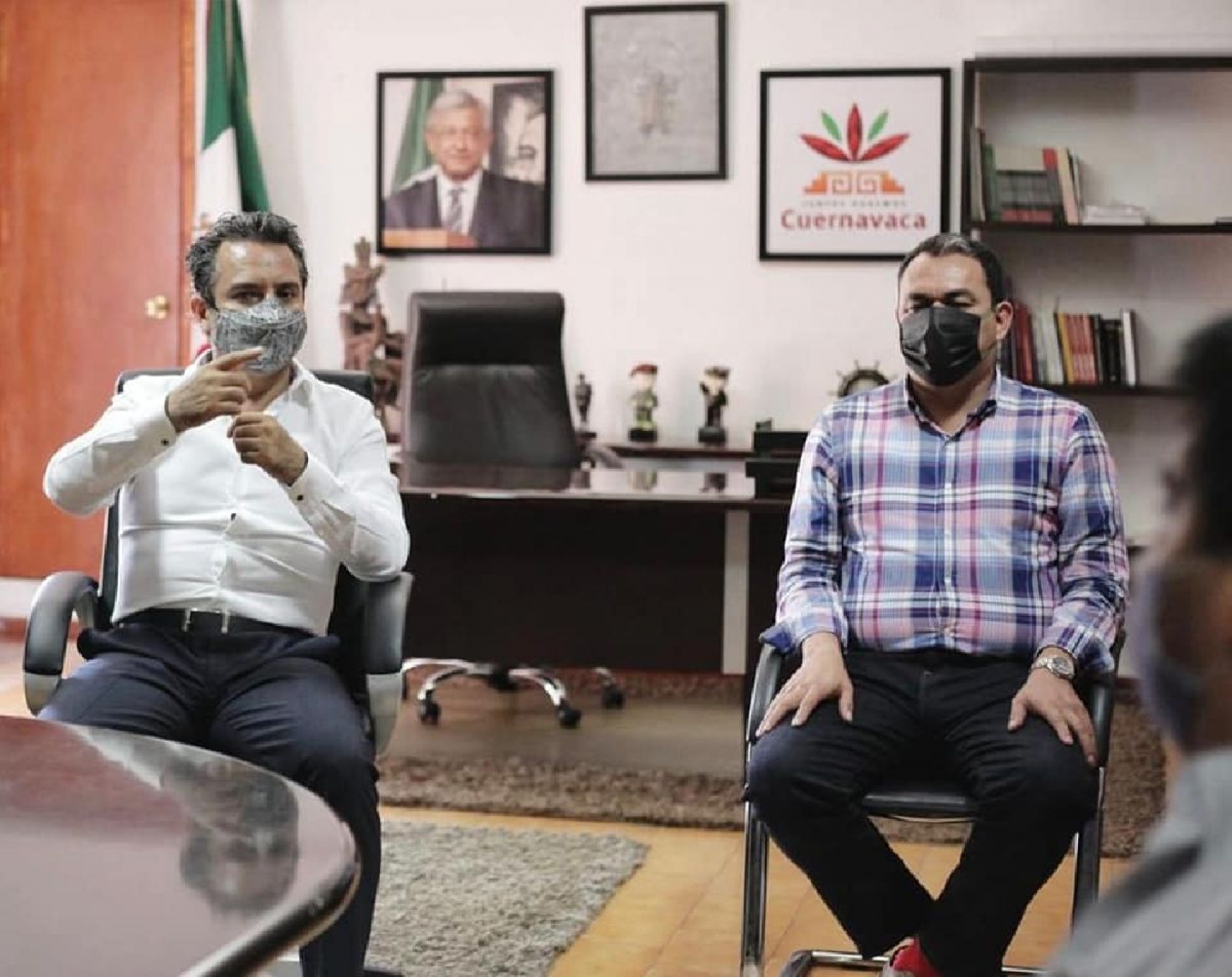 Se reúne Villalobos con Consejos de Participación Social de Cuernavaca