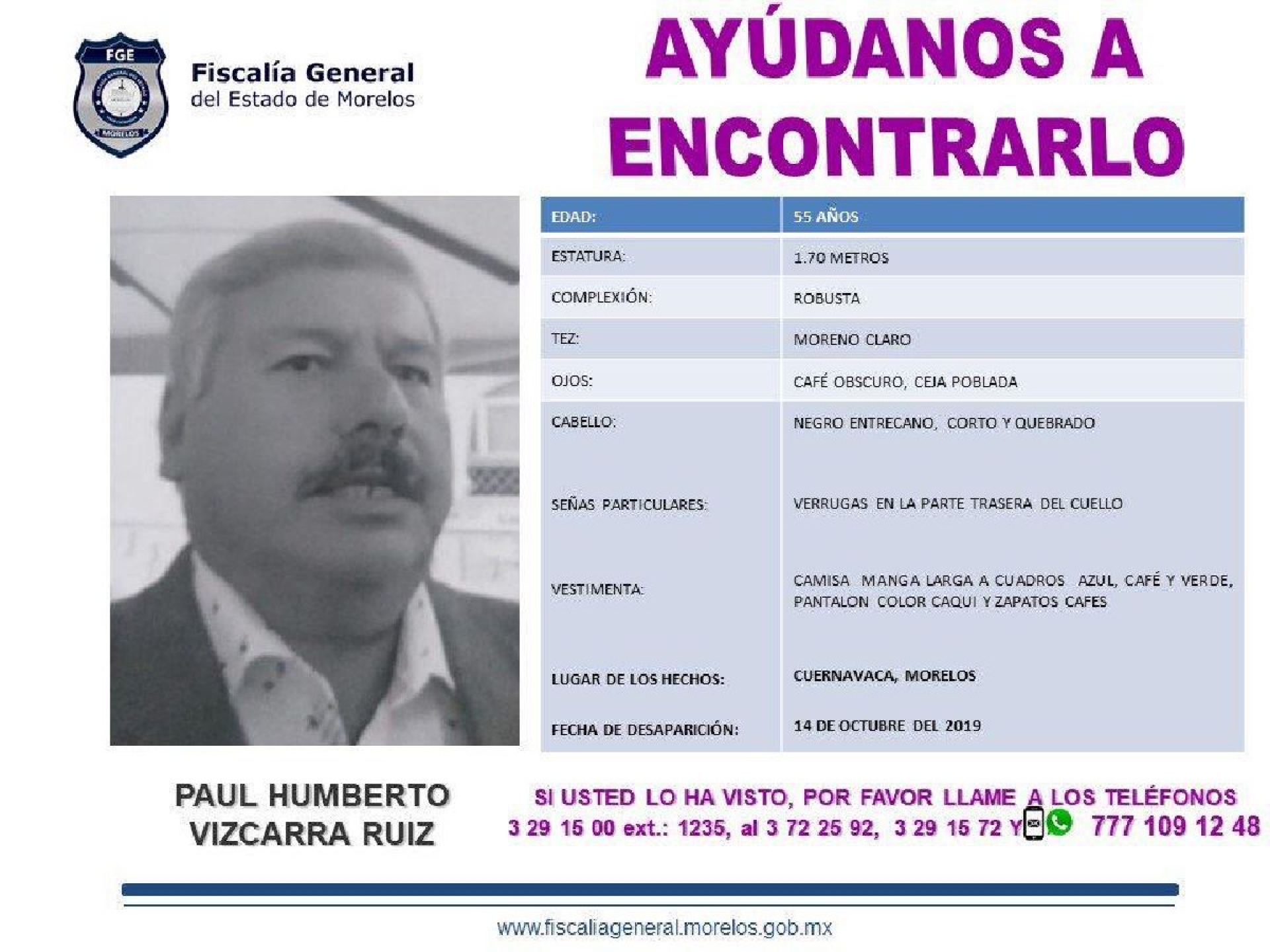 Hallan en Tlalpan cuerpo de Paul Vizcarra