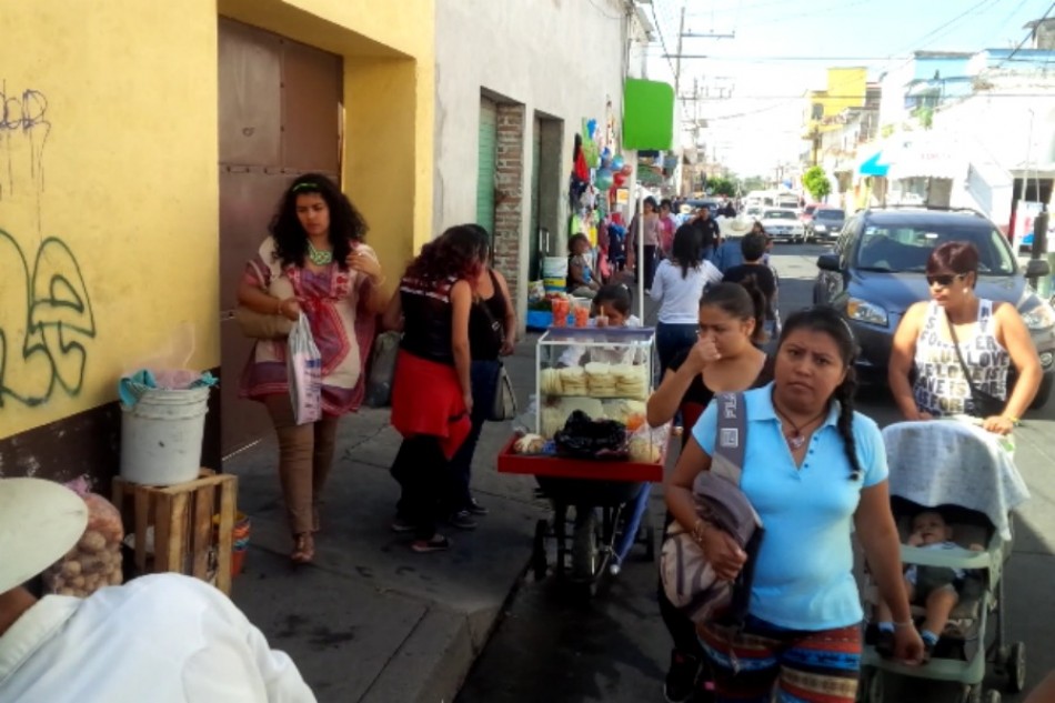 Desbordado el comercio ambulante en la ciudad de Cuautla