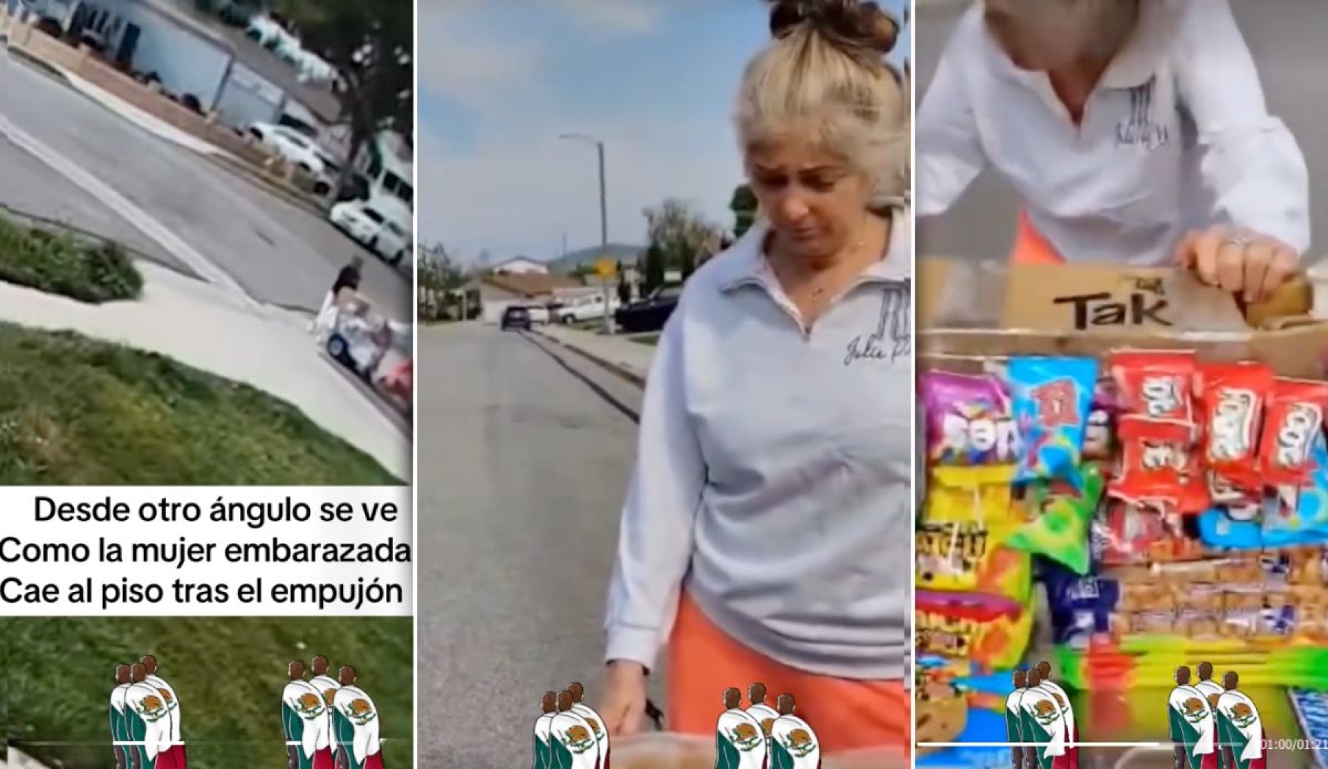 'Te dije que no volvieras': Mujer embarazada enfrenta agresión por vender en la calle