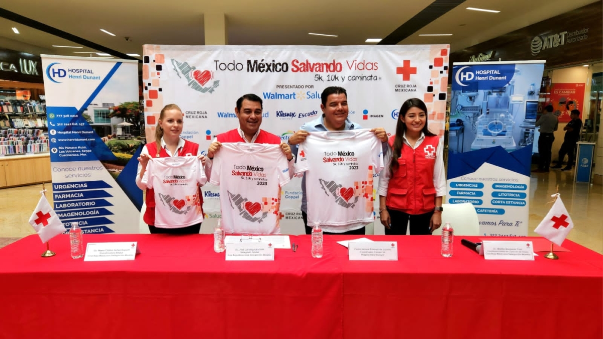 Cruz Roja Mexicana realizará la cuarta edición de la carrera con causa 'Todo México Salvando Vidas'