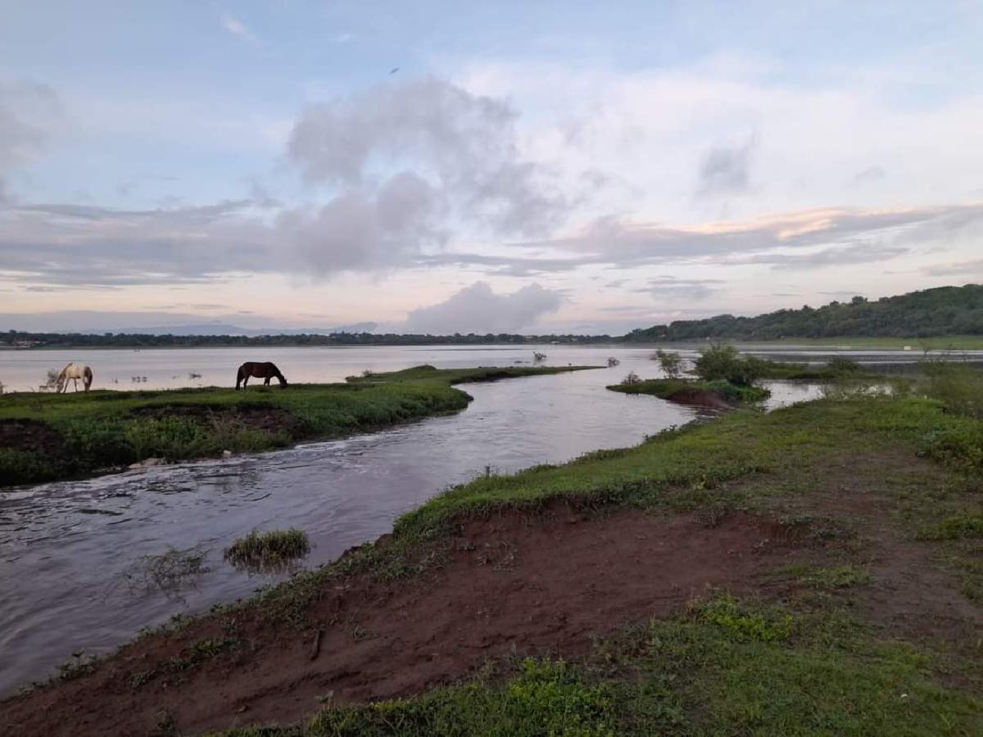 Presa de El Rodeo, al 70% de su capacidad