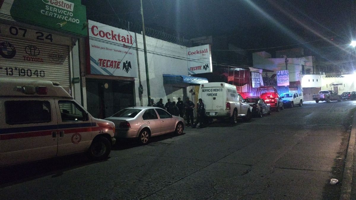 Mataron a un cliente dentro de un bar