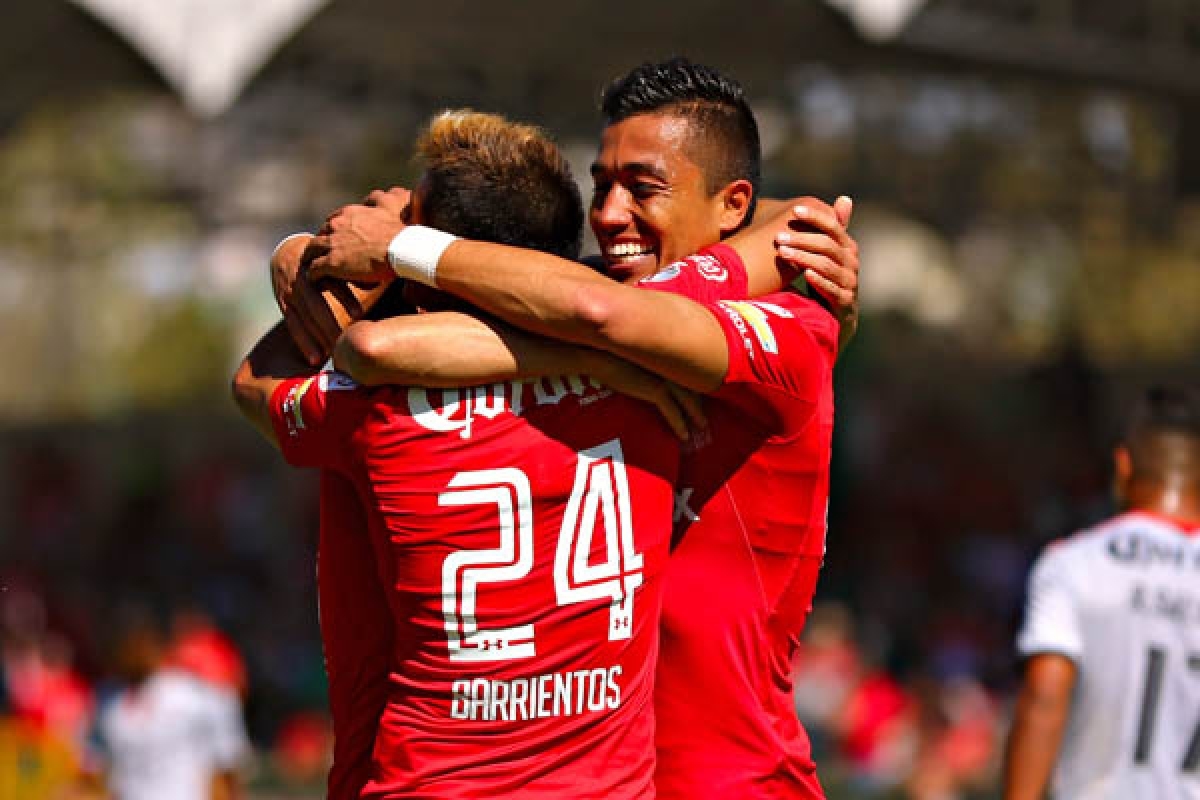 Toluca celebra el triunfo