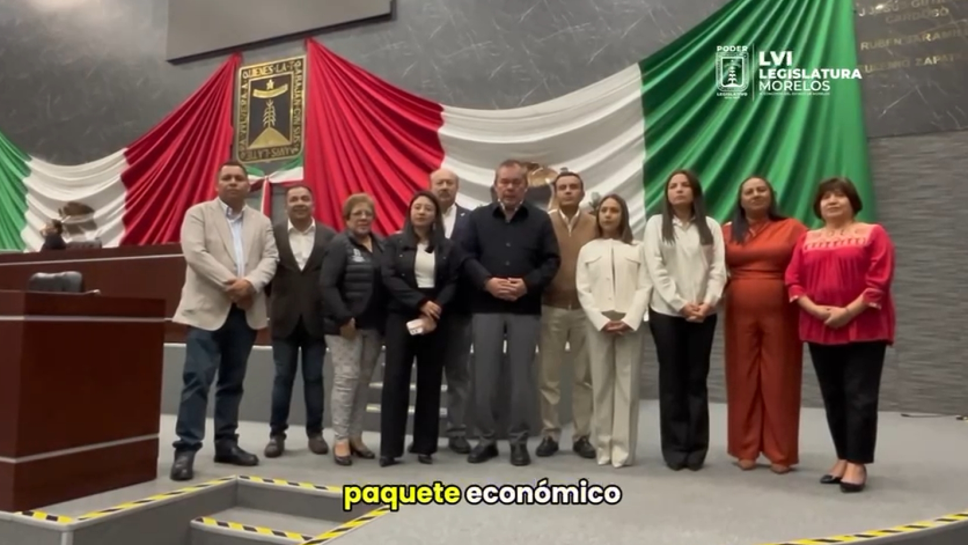 Aprueba Congreso de Morelos por unanimidad el paquete económico del gobierno del estado para 2026
