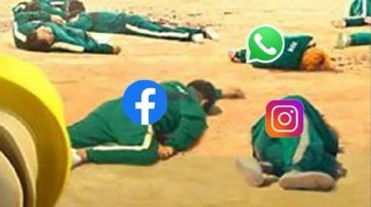 Usuarios reportan fallas de WhatsApp, Facebook e Instagram con memes