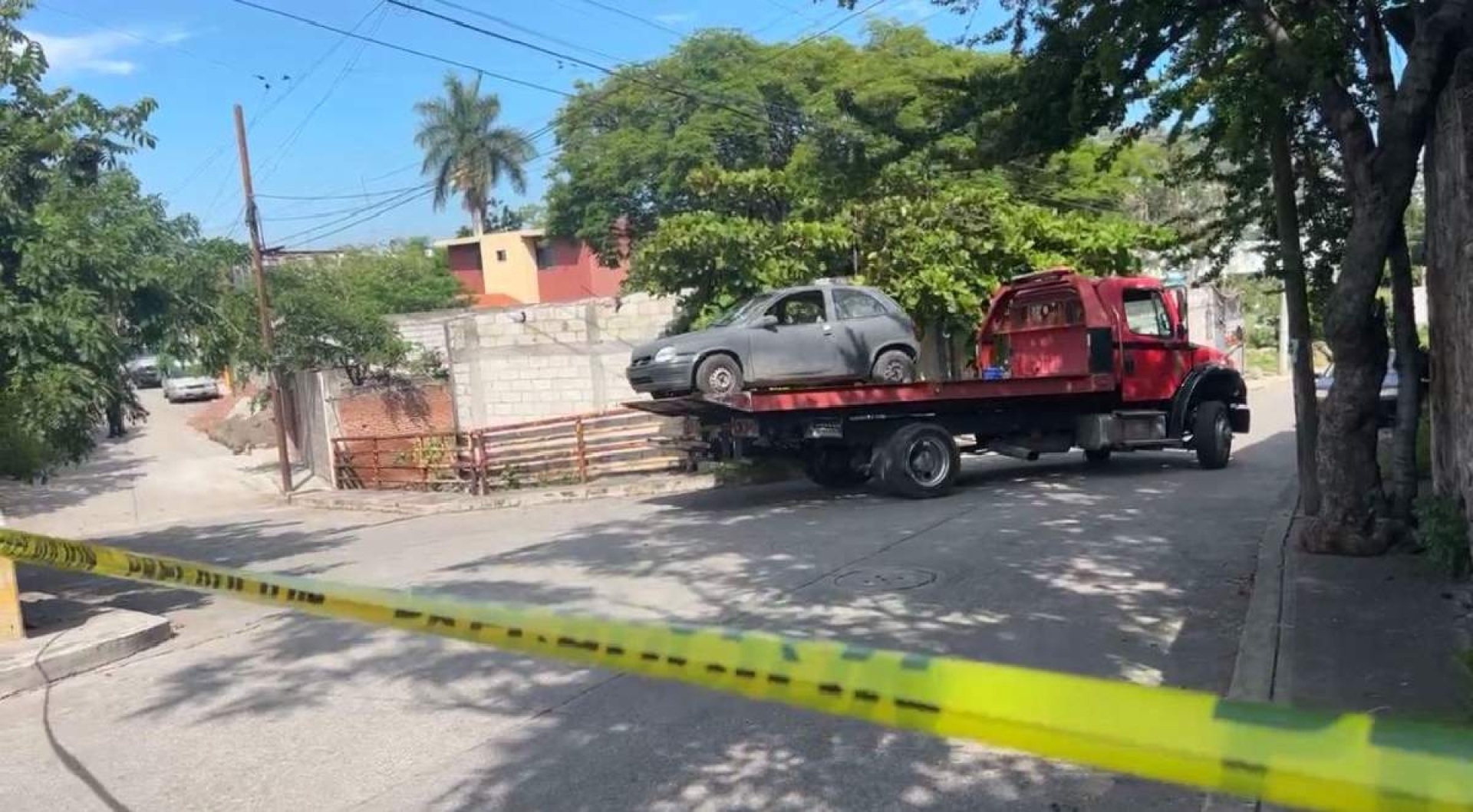 Lo mataron al salir de su casa