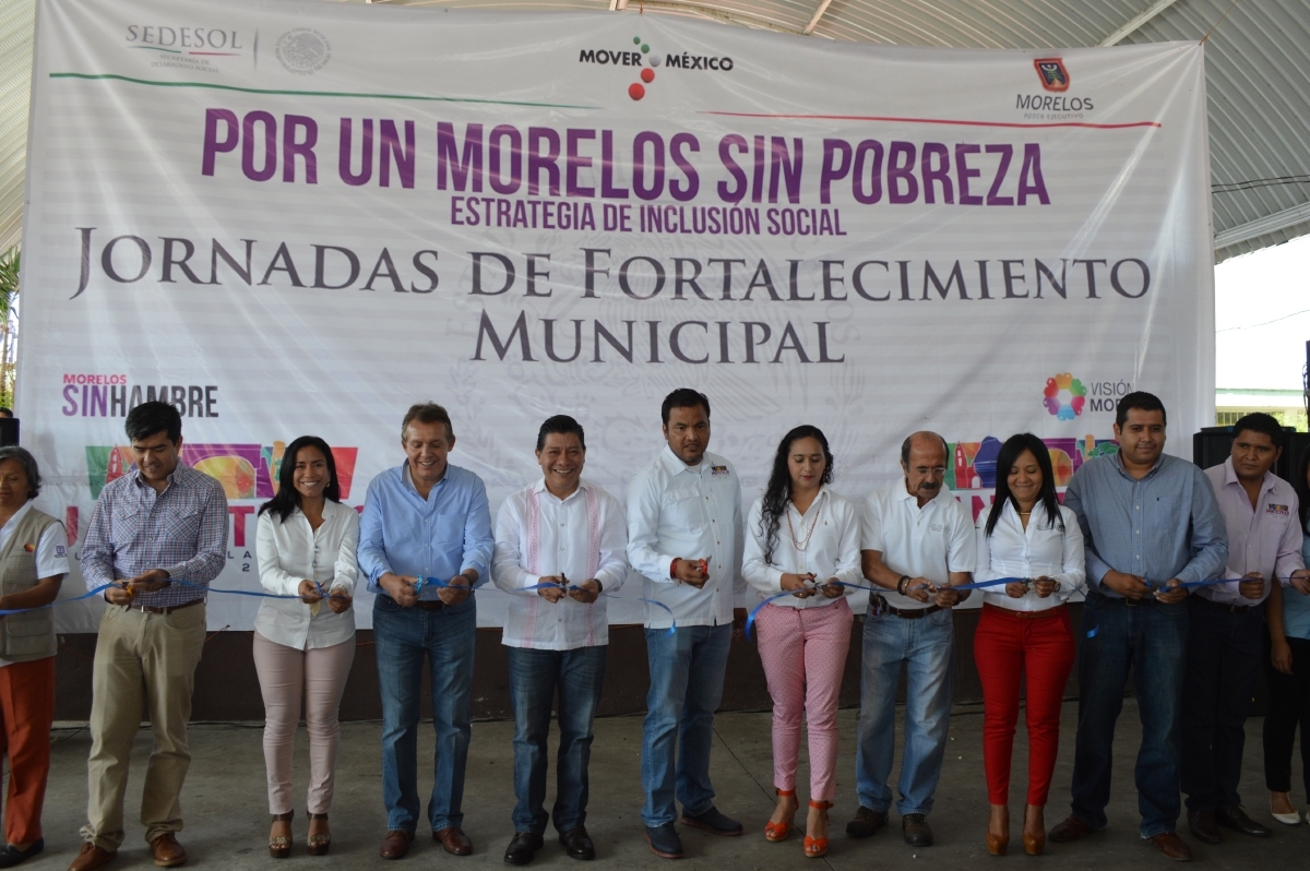 Inauguran la Jornada 31 de Fortalecimiento Municipal en la comunidad de Amayuca en Jantetelco